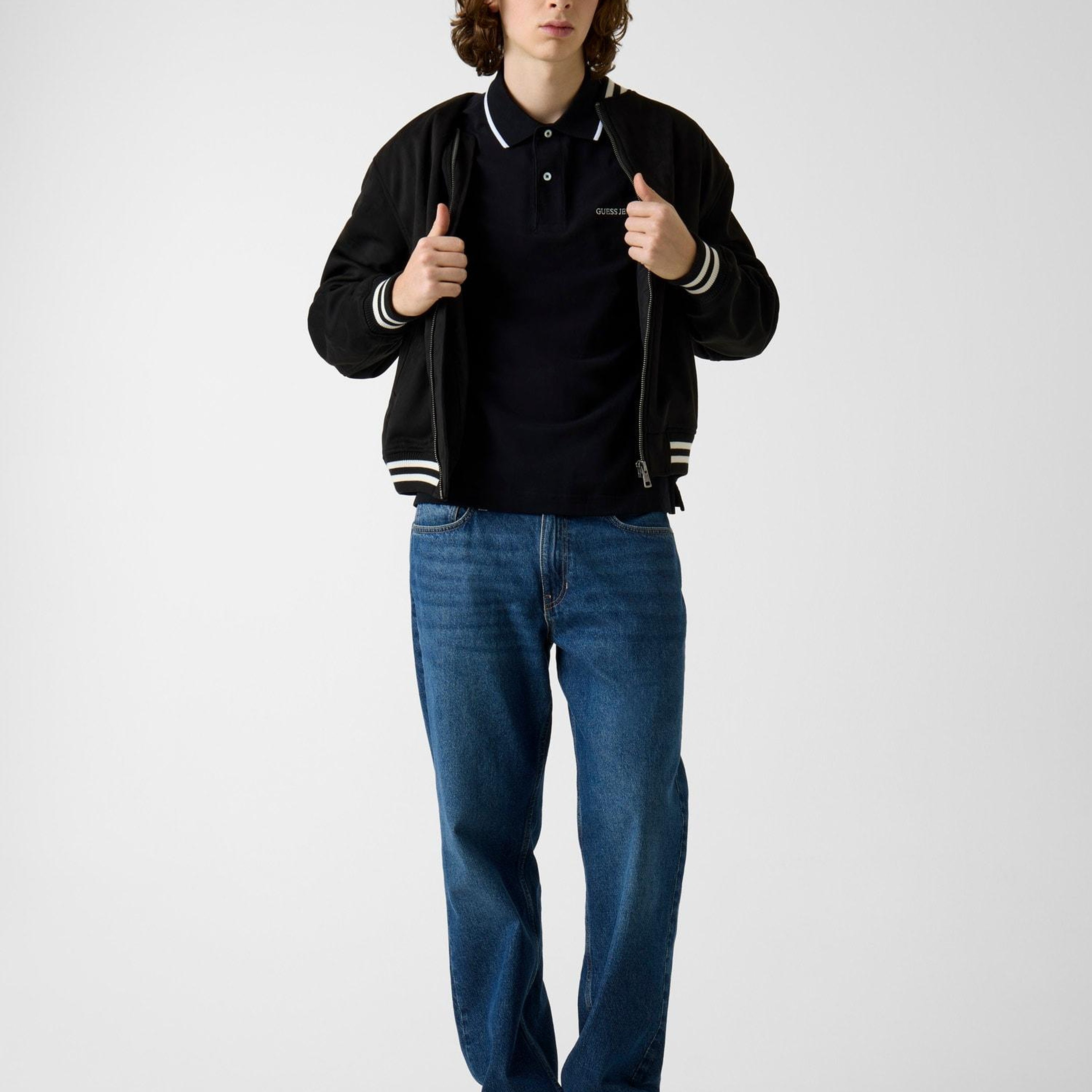 Guess Jeans Embro Erkek Regular Fit Polo T-Shirt