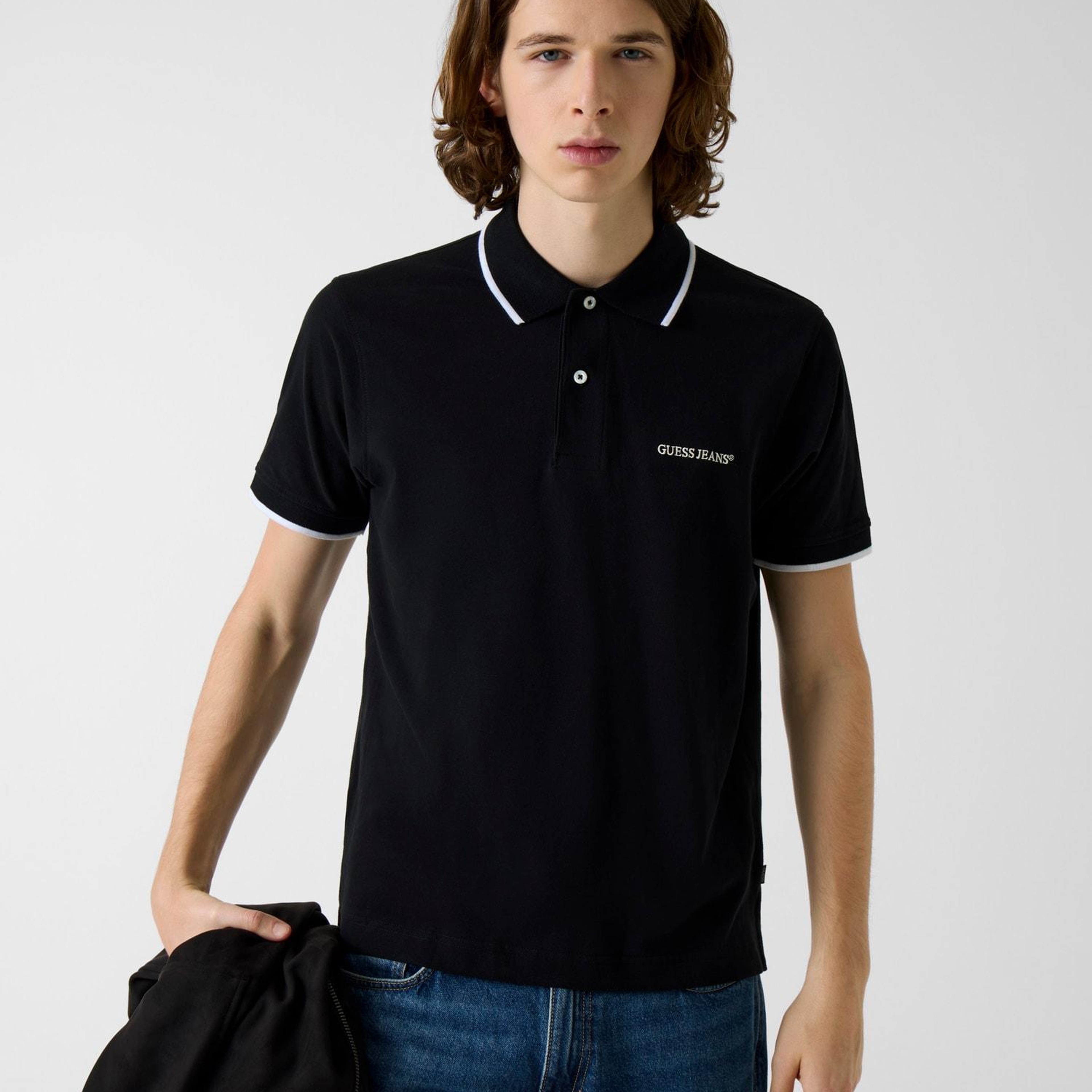 Guess Jeans Embro Erkek Regular Fit Polo T-Shirt