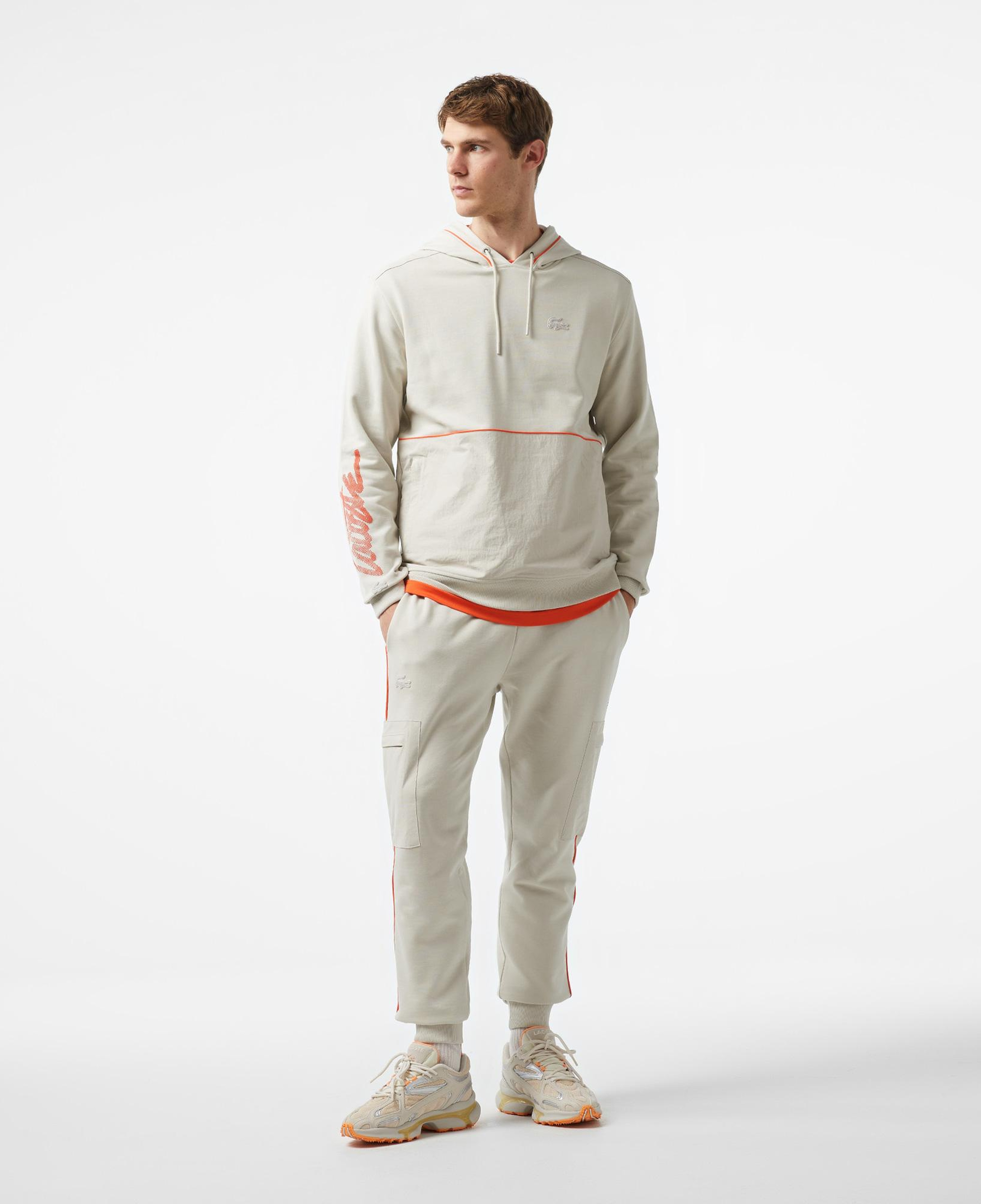Lacoste House of SuperStep x Lacoste Erkek Gri Sweatshirt