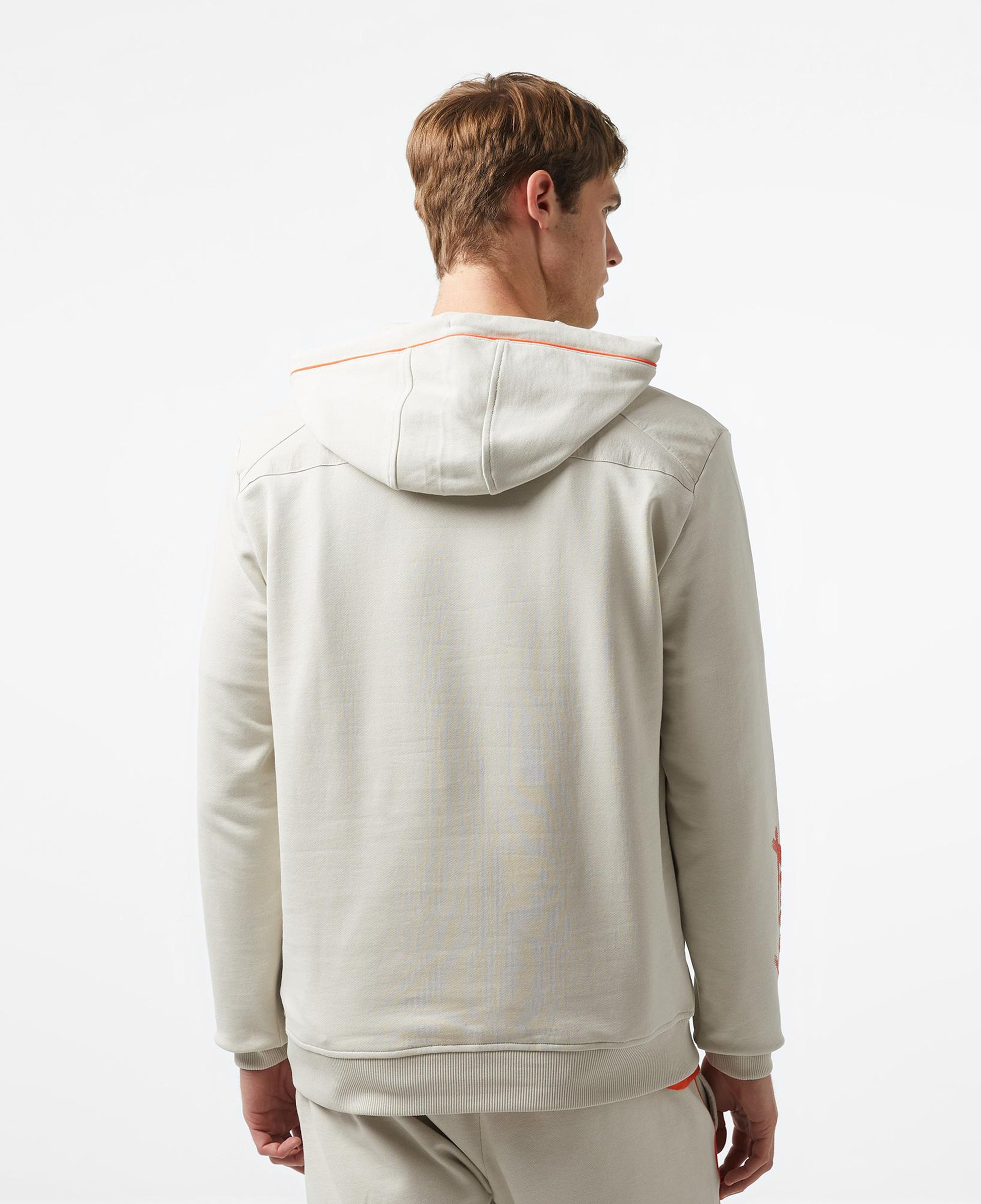 Lacoste House of SuperStep x Lacoste Erkek Gri Sweatshirt