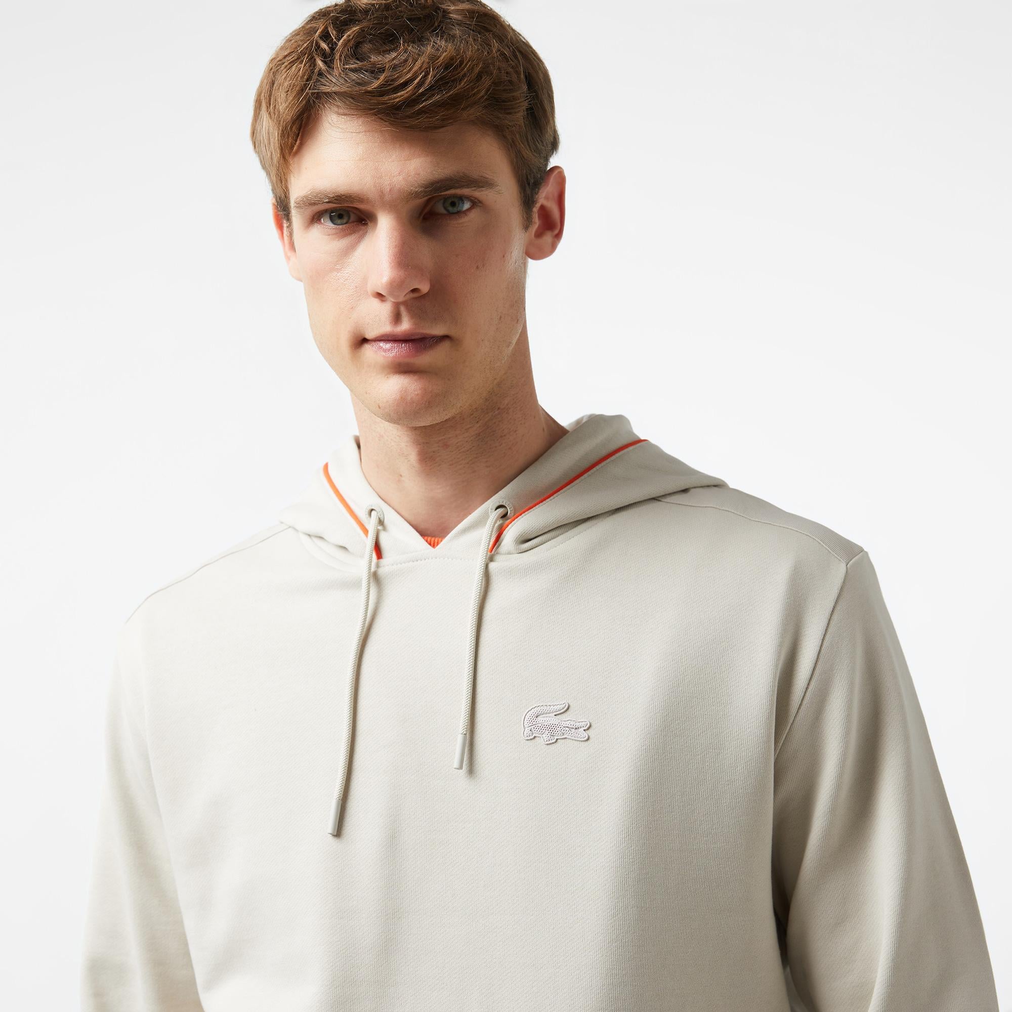 Lacoste House of SuperStep x Lacoste Erkek Gri Sweatshirt