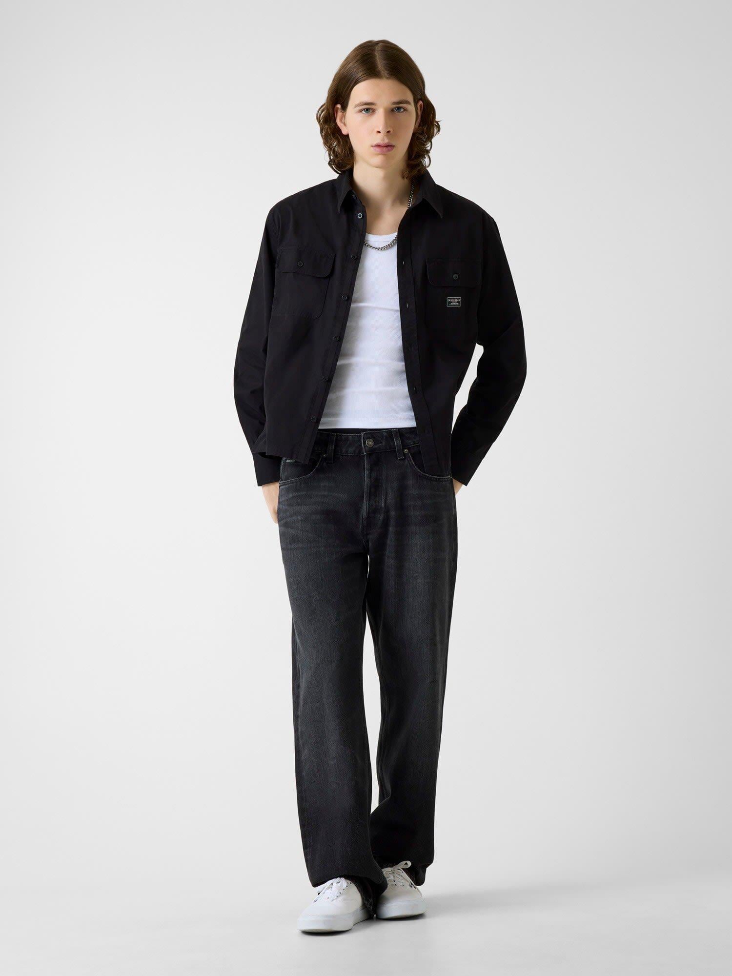 Guess Jeans Twill Erkek Comfort Fit Gömlek