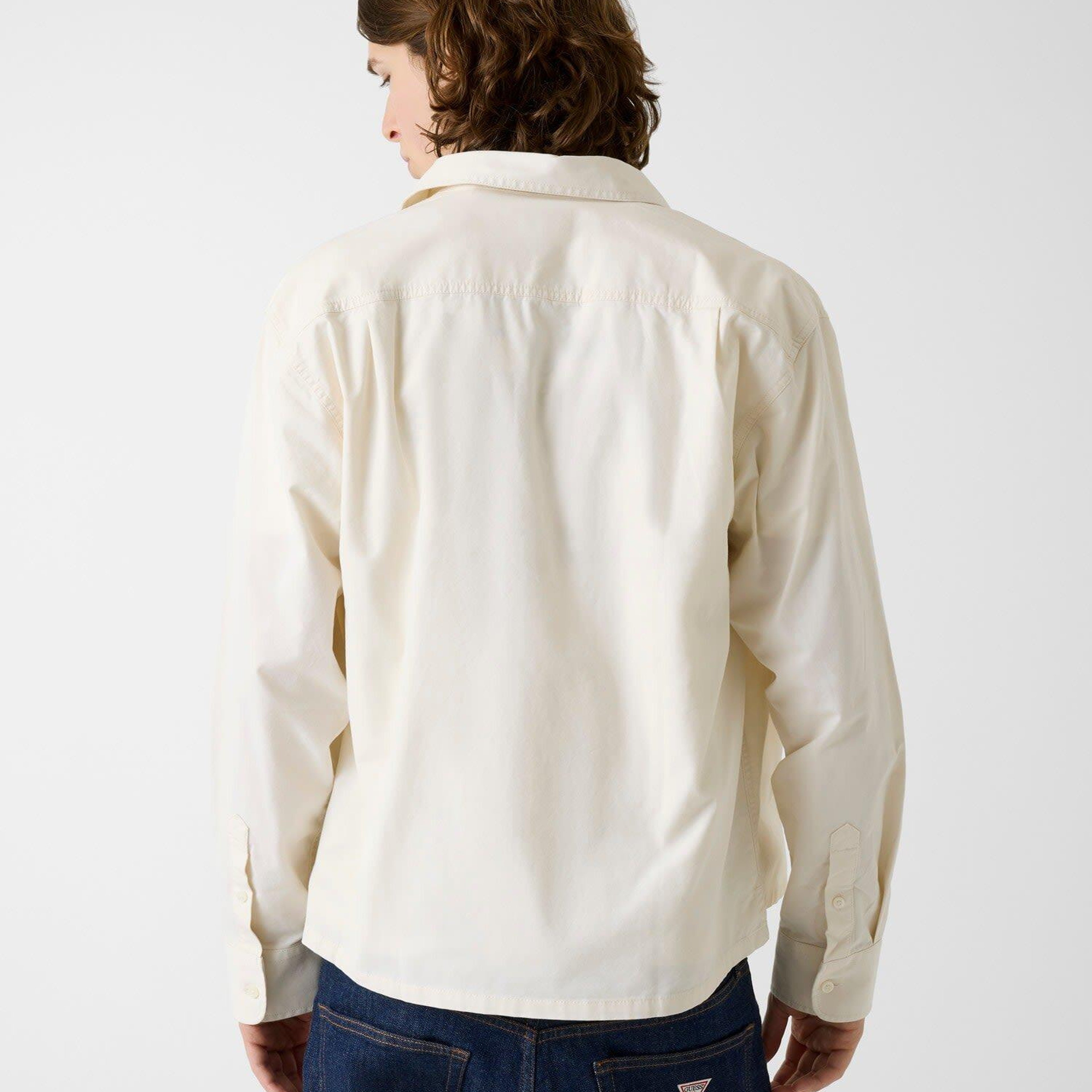 Guess Jeans Twill Erkek Comfort Fit Gömlek