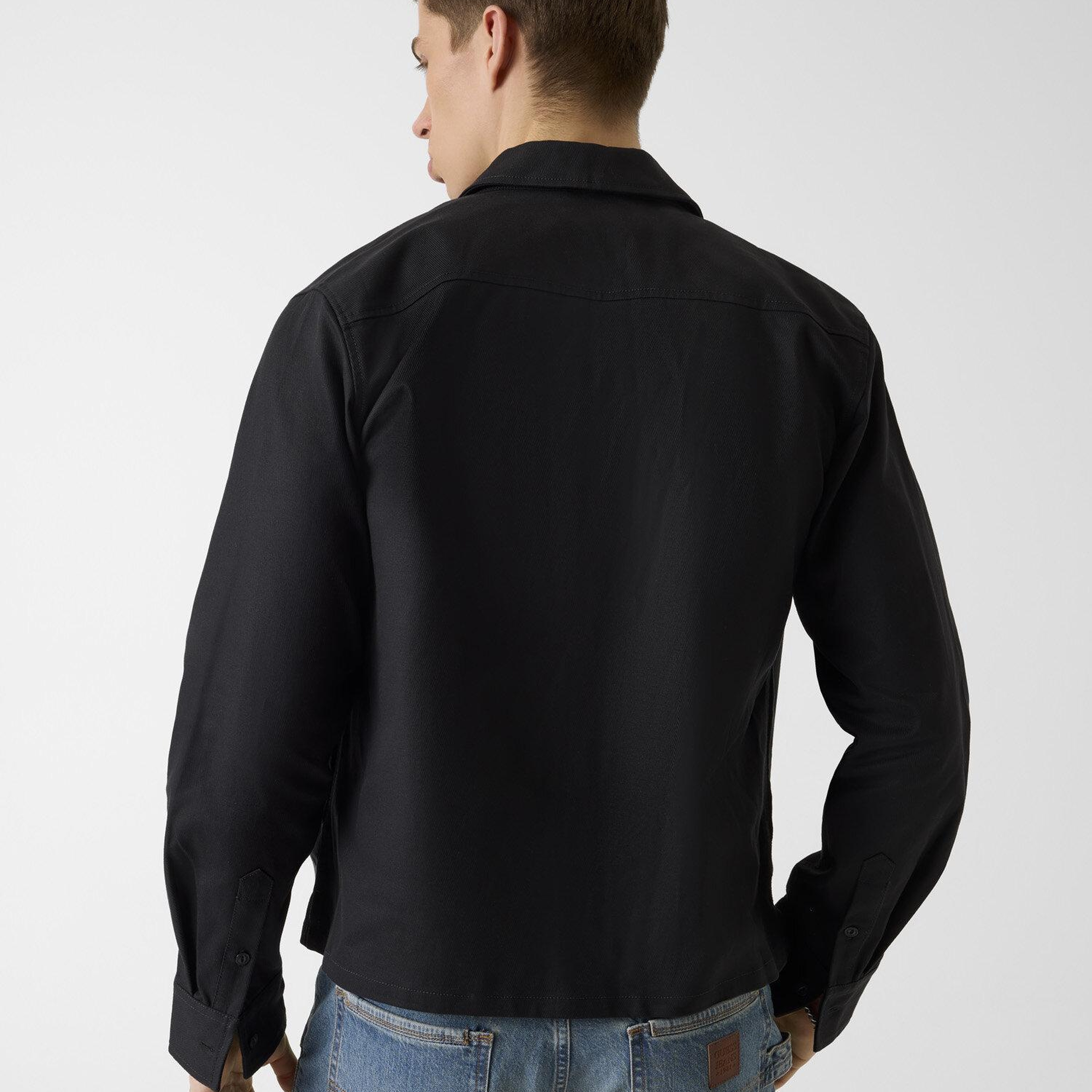 Guess Jeans Twill Erkek Regular Fit Gömlek