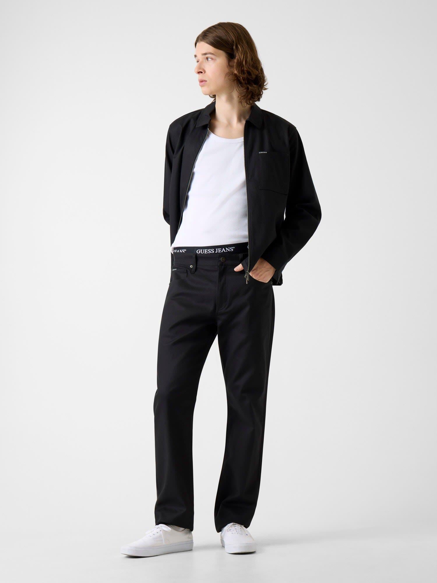 Guess Jeans Twill Erkek Regular Fit Pantolon
