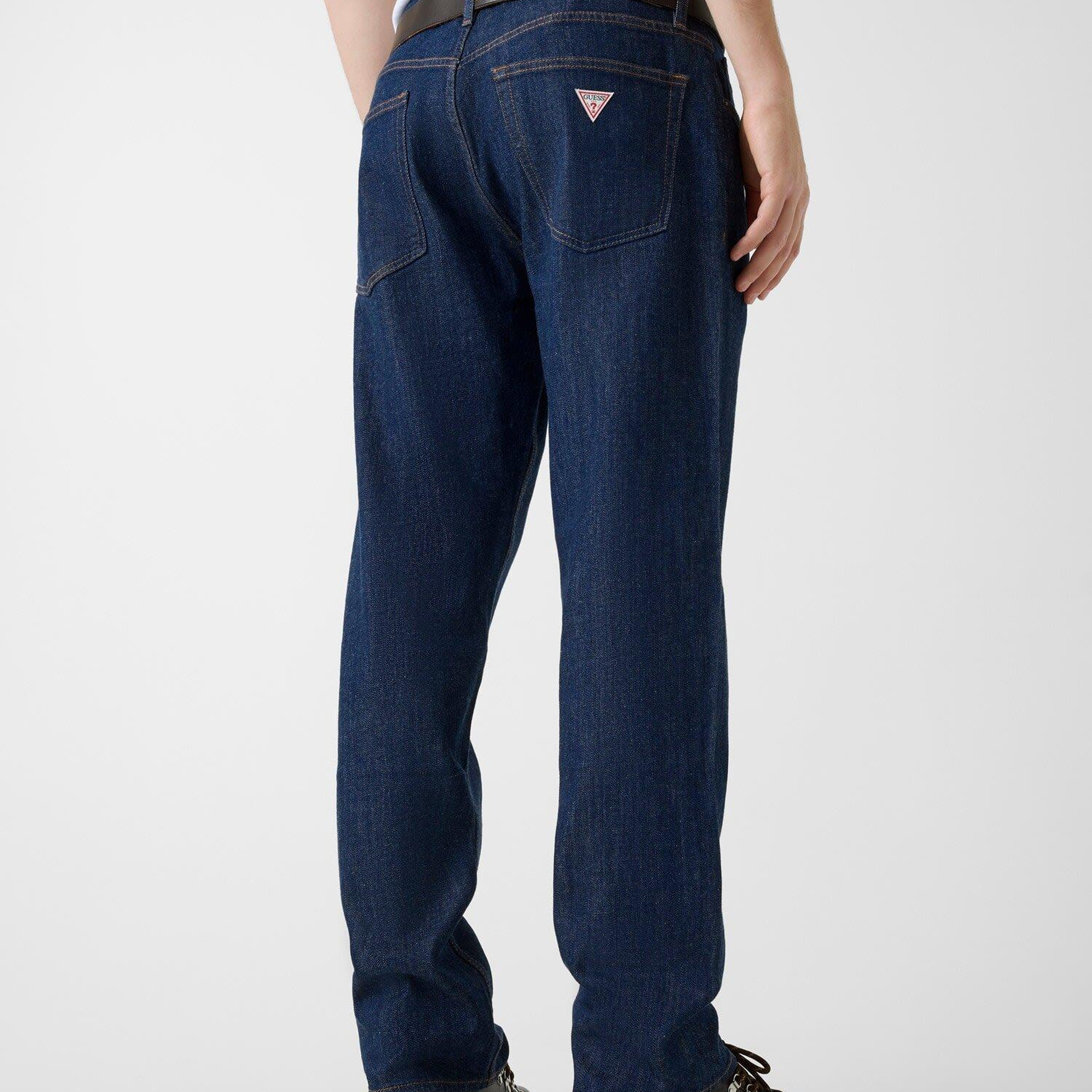 Guess Jeans Indigo Erkek Regular Fit Jean