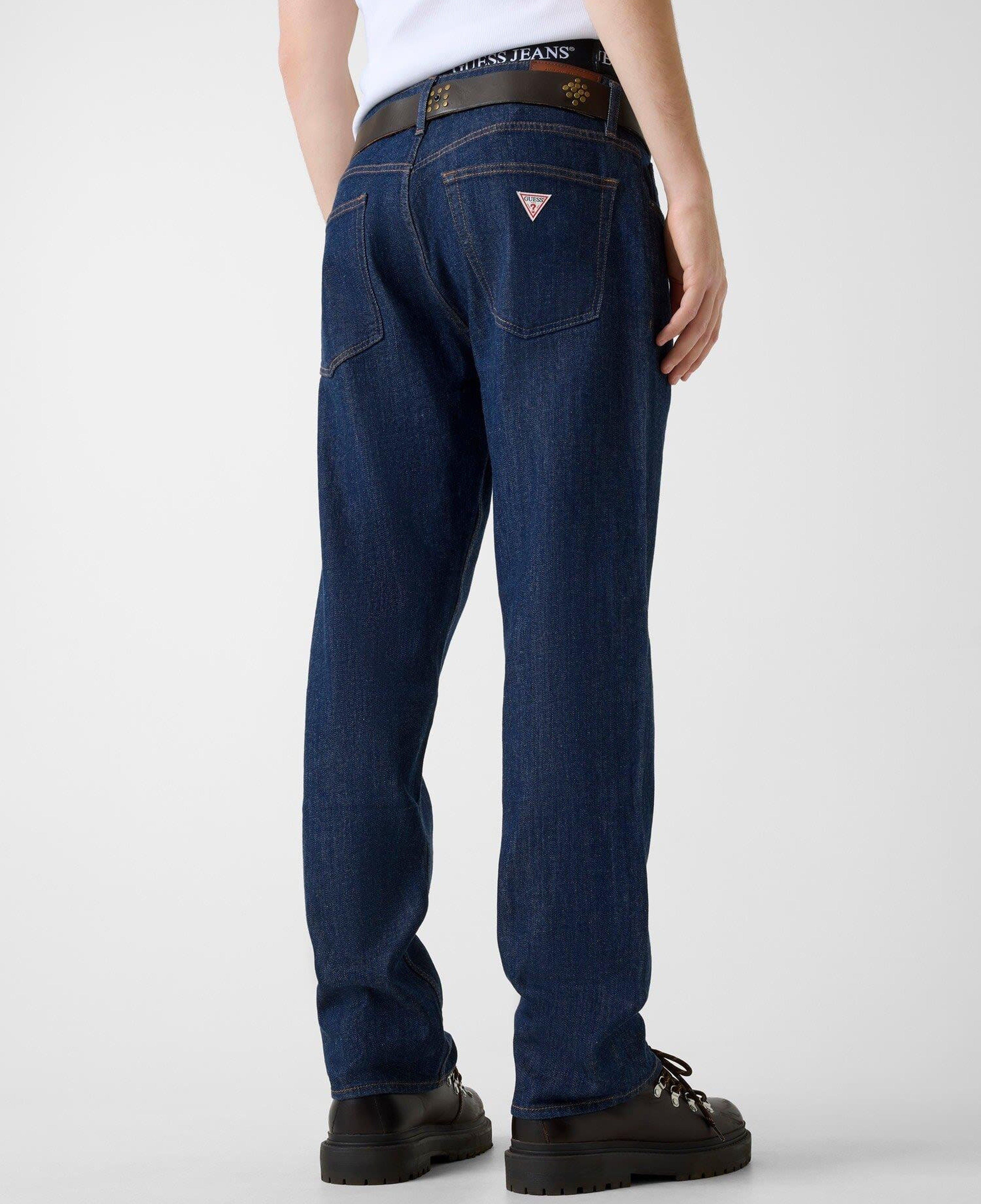 Guess Jeans Indigo Erkek Regular Fit Jean