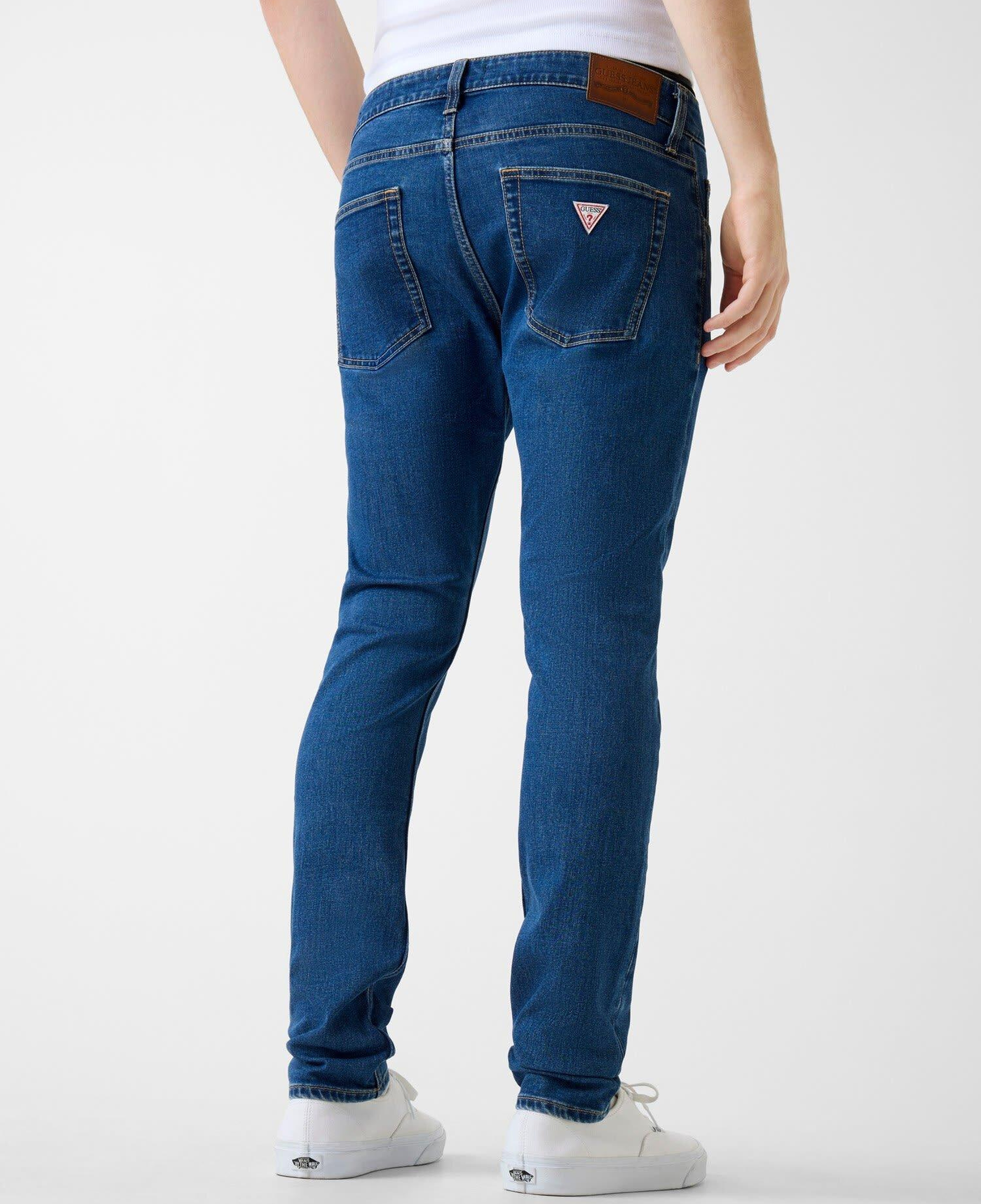 Guess Jeans Indigo Erkek Skinny Fit Jean