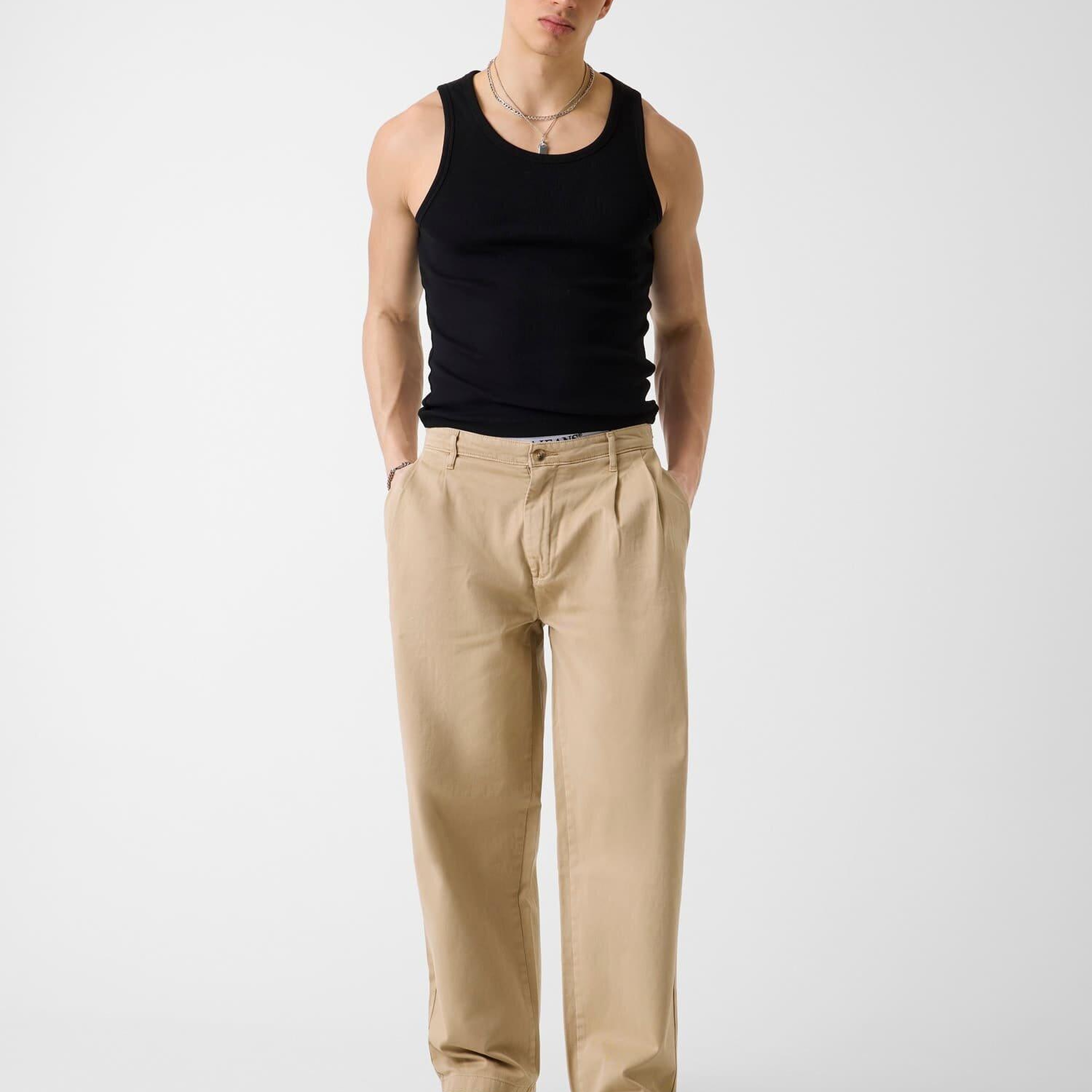 Guess Jeans Twill Erkek Relaxed Fit Pantolon