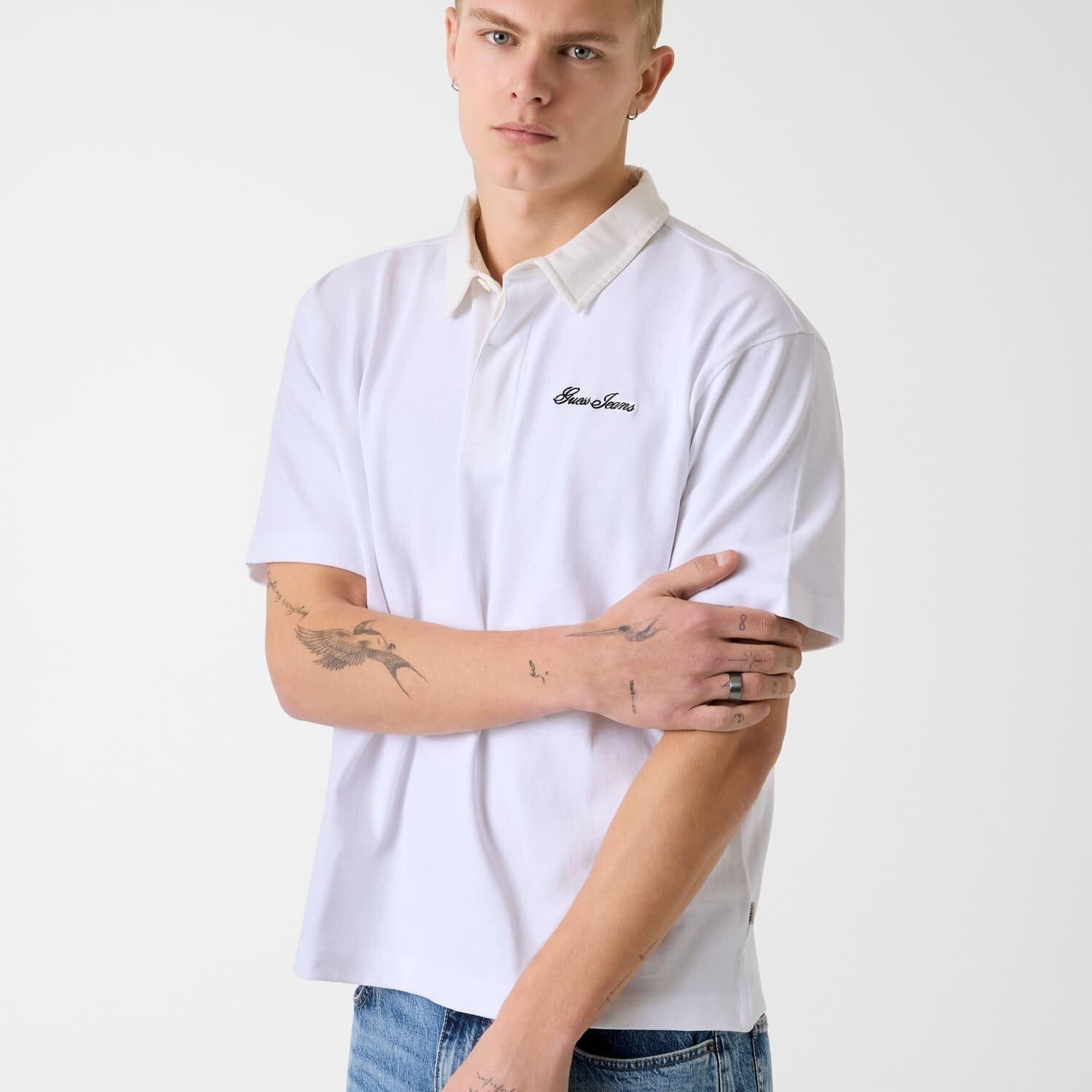 Guess Jeans Erkek Regular Fit Polo T-Shirt