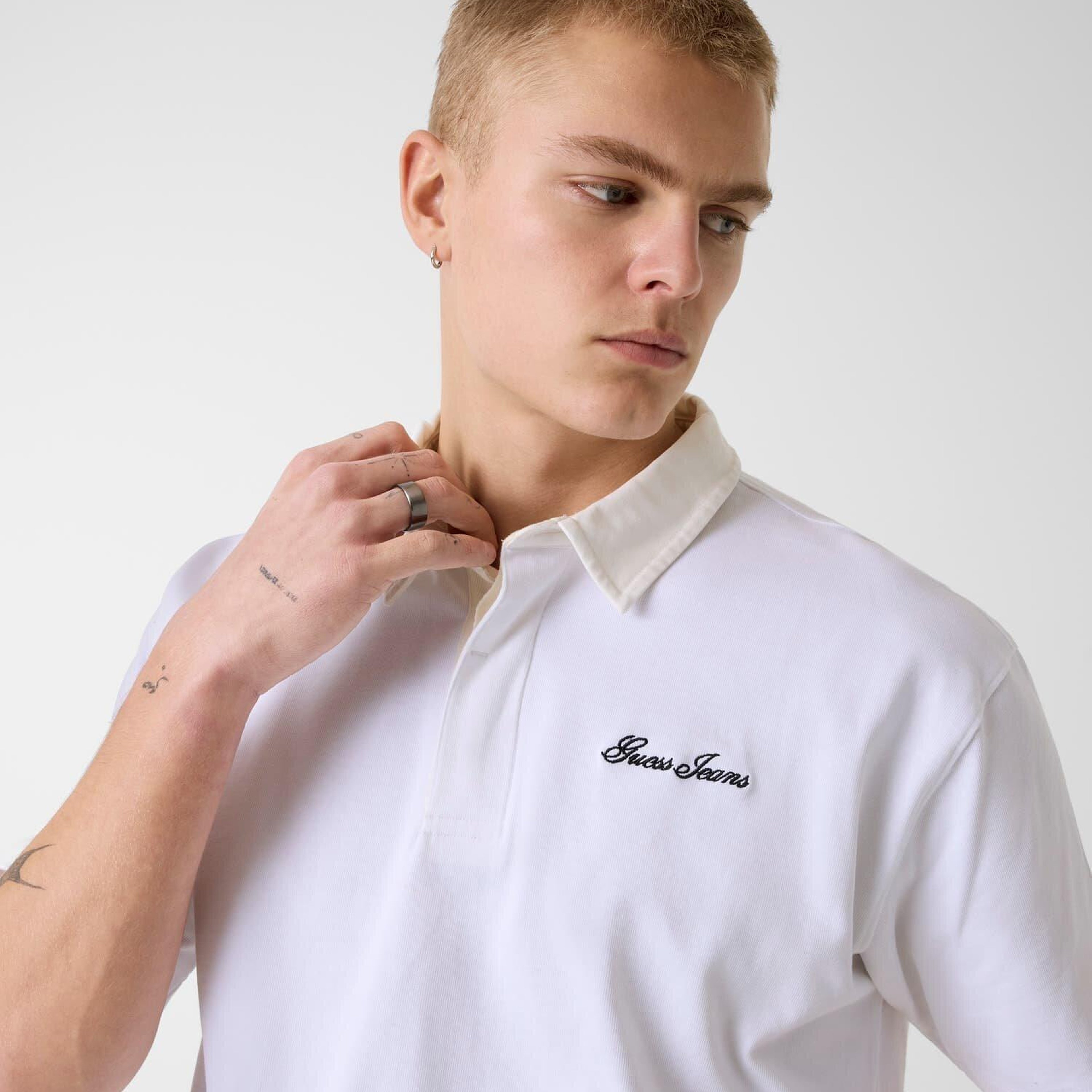 Guess Jeans Erkek Regular Fit Polo T-Shirt