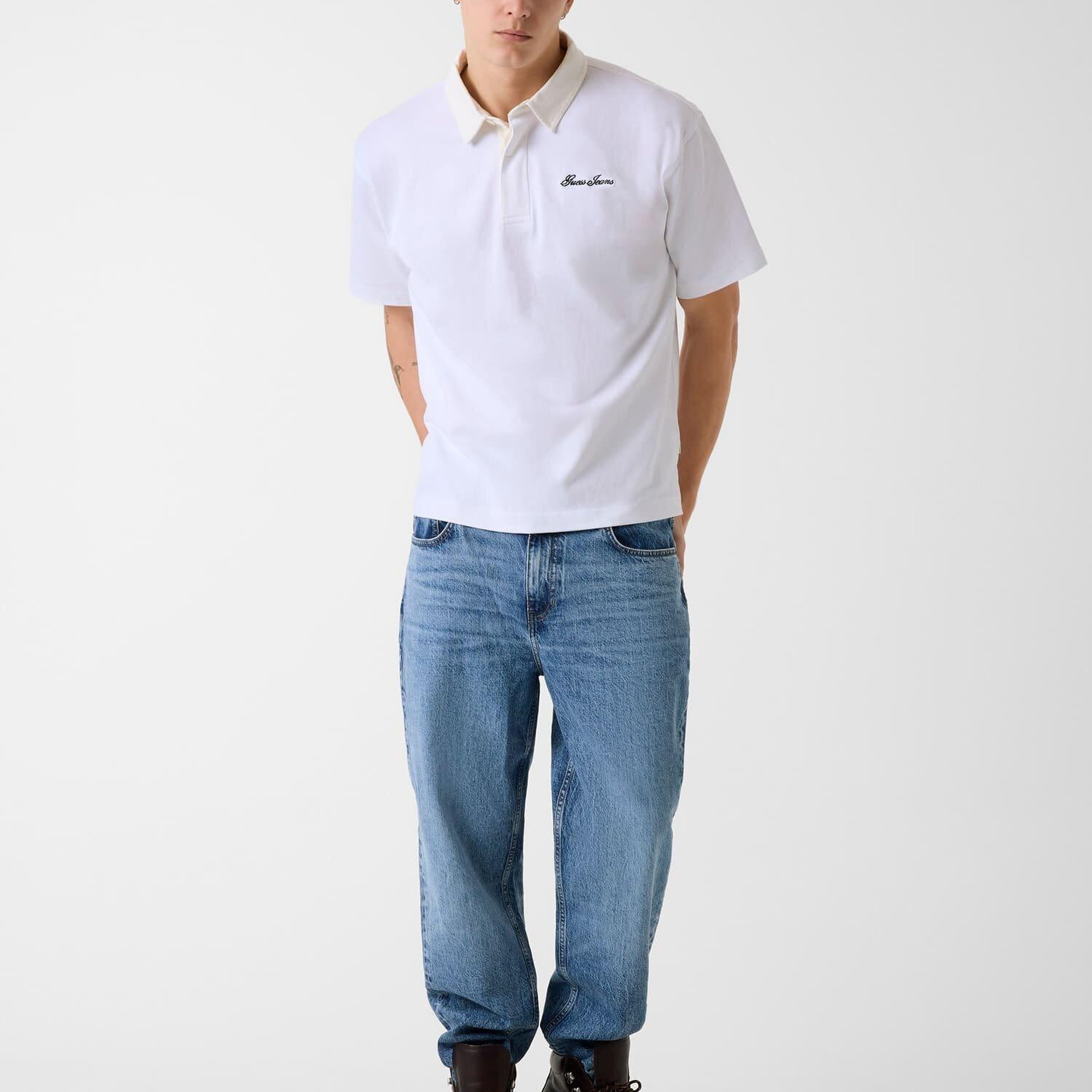 Guess Jeans Erkek Regular Fit Polo T-Shirt