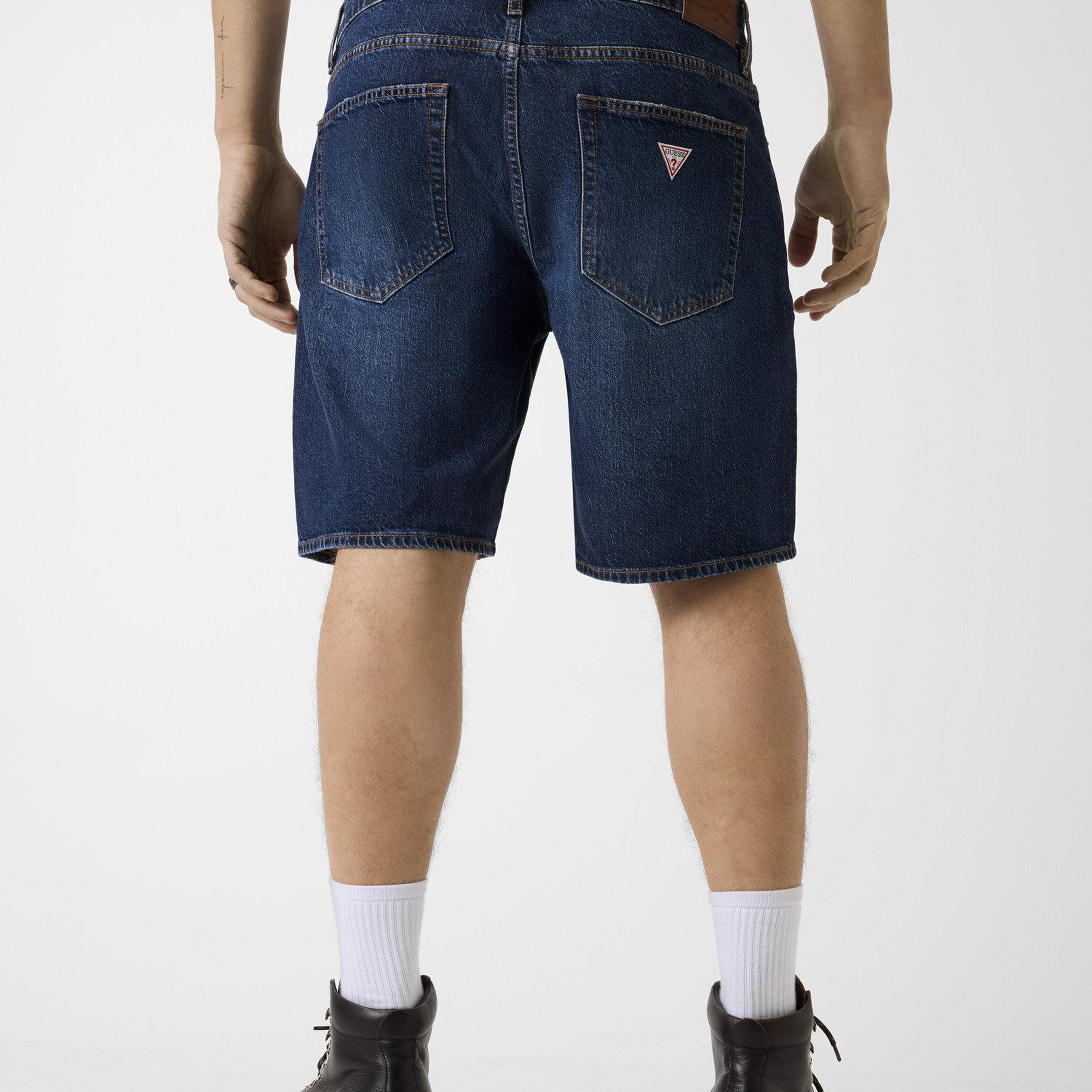 Guess Jeans Unisex Regular Fit Denim Şort