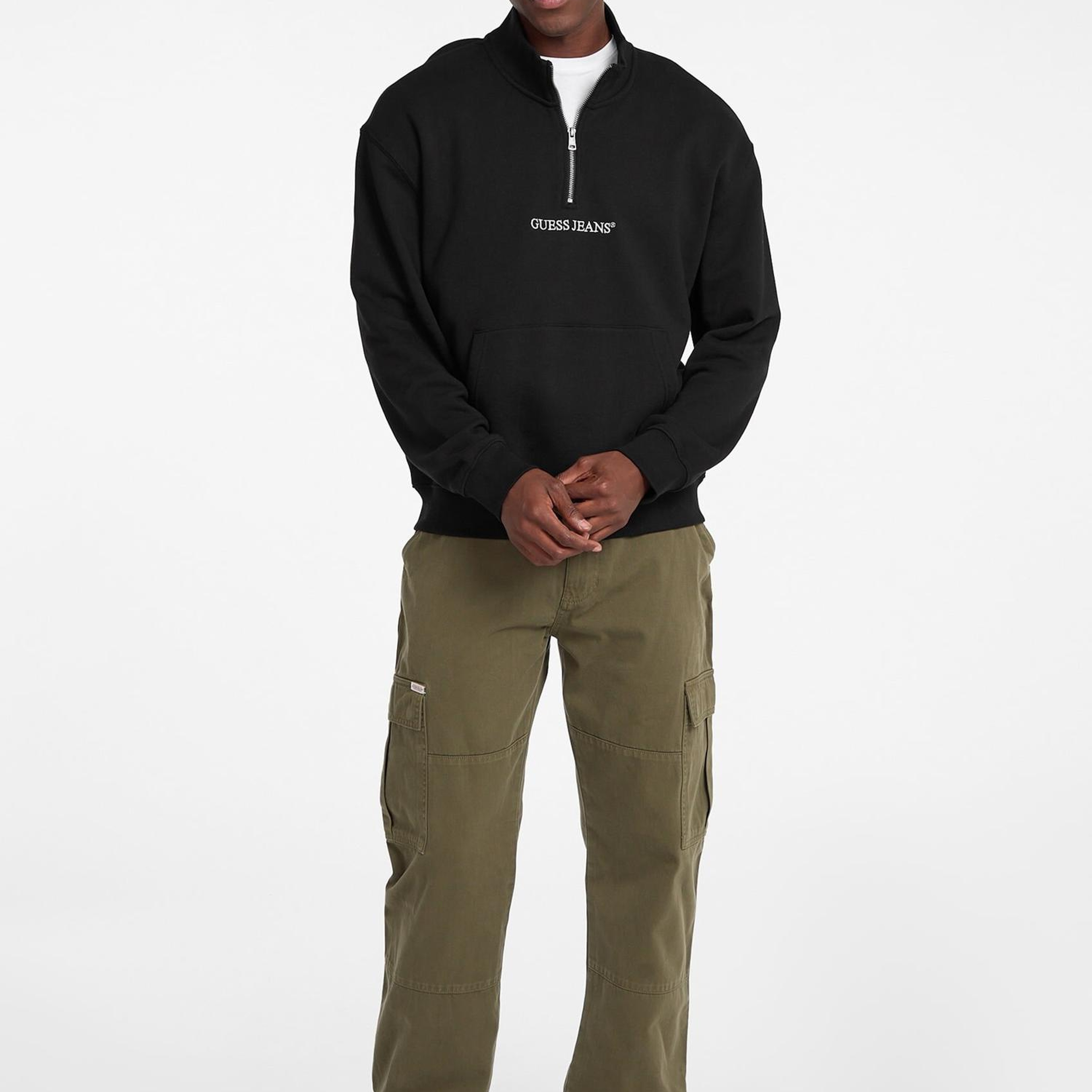 Guess Jeans Iconic Erkek Sweatshirt