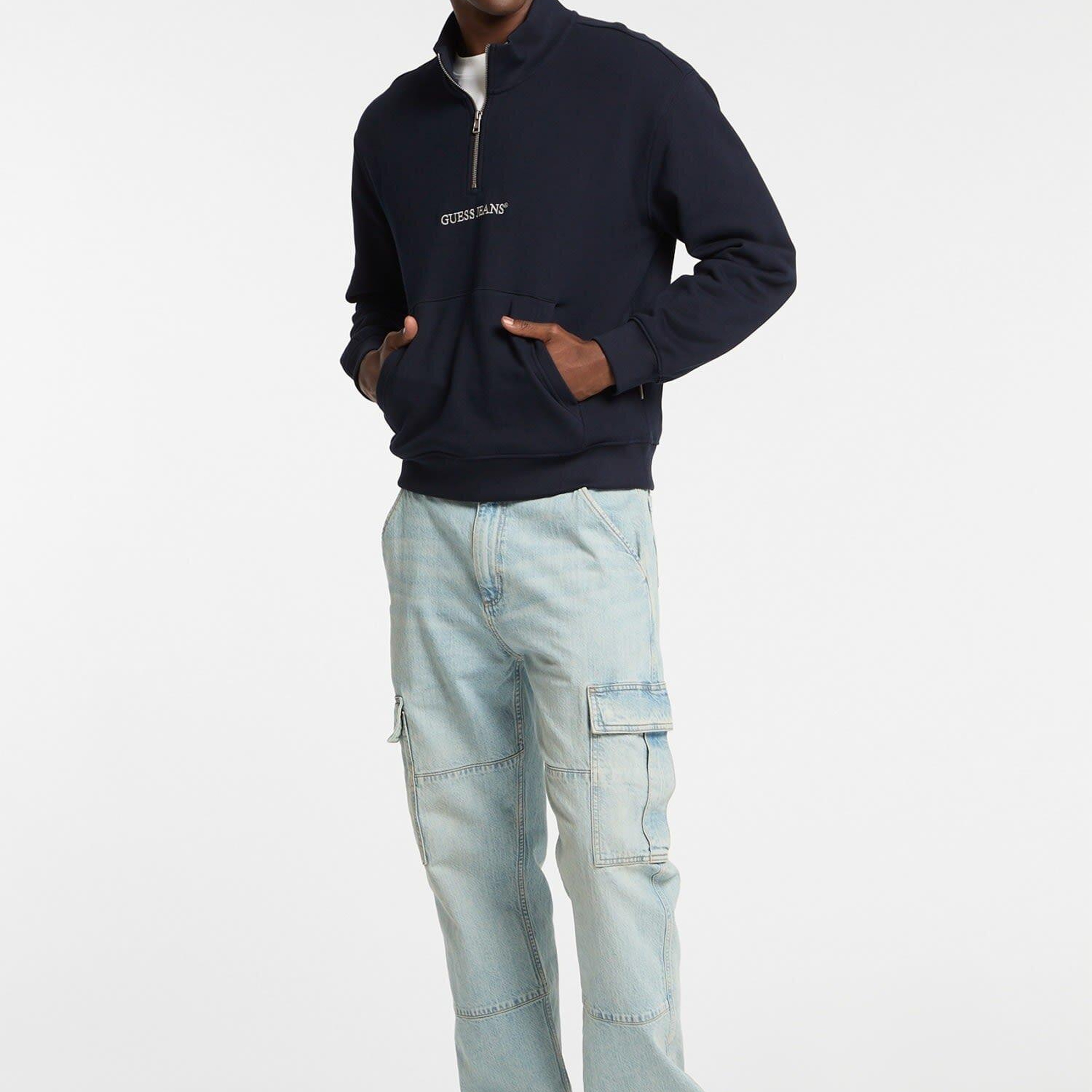 Guess Jeans Iconic Erkek Sweatshirt