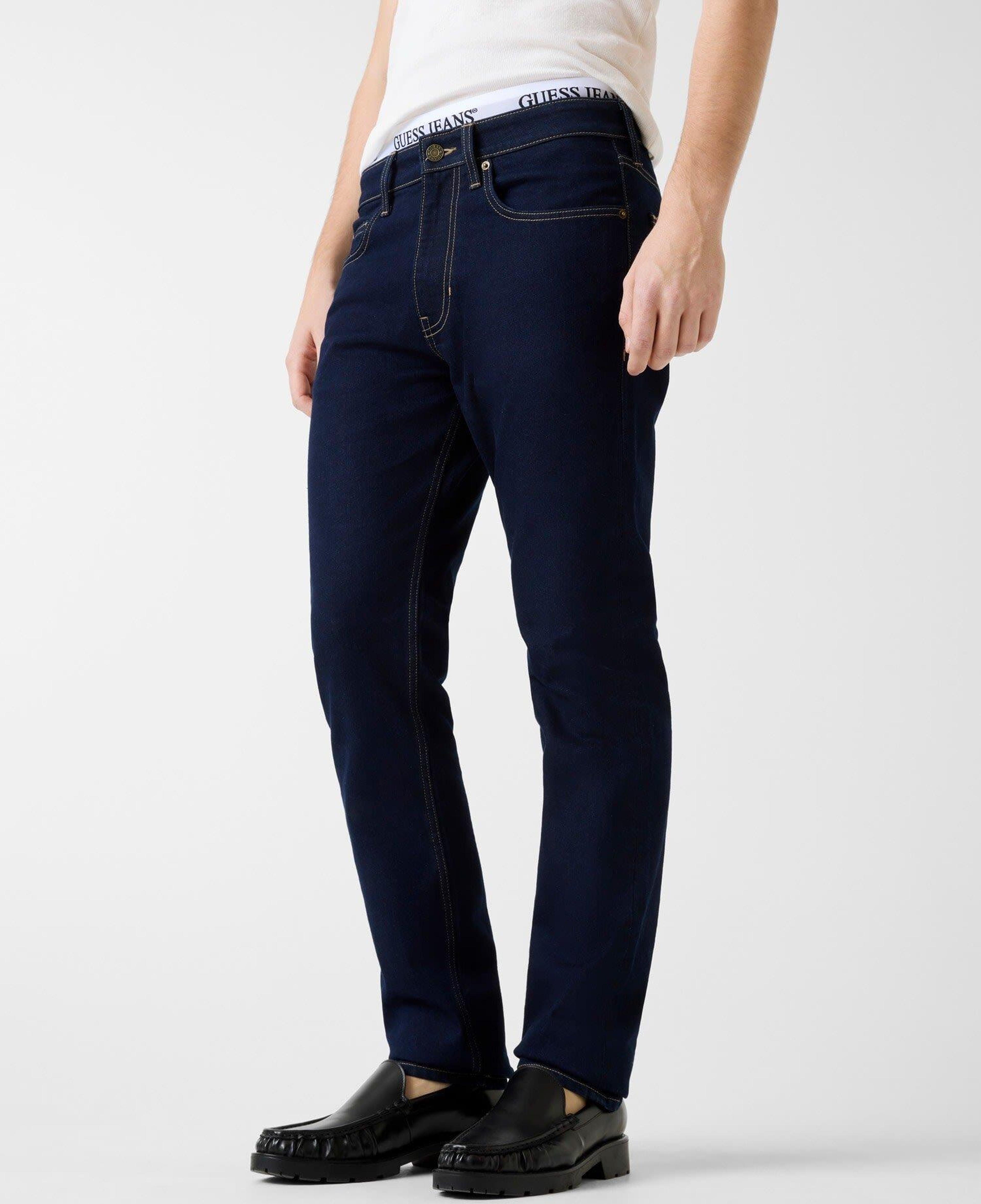 Guess Jeans Indigo Erkek Slim Fit Jean