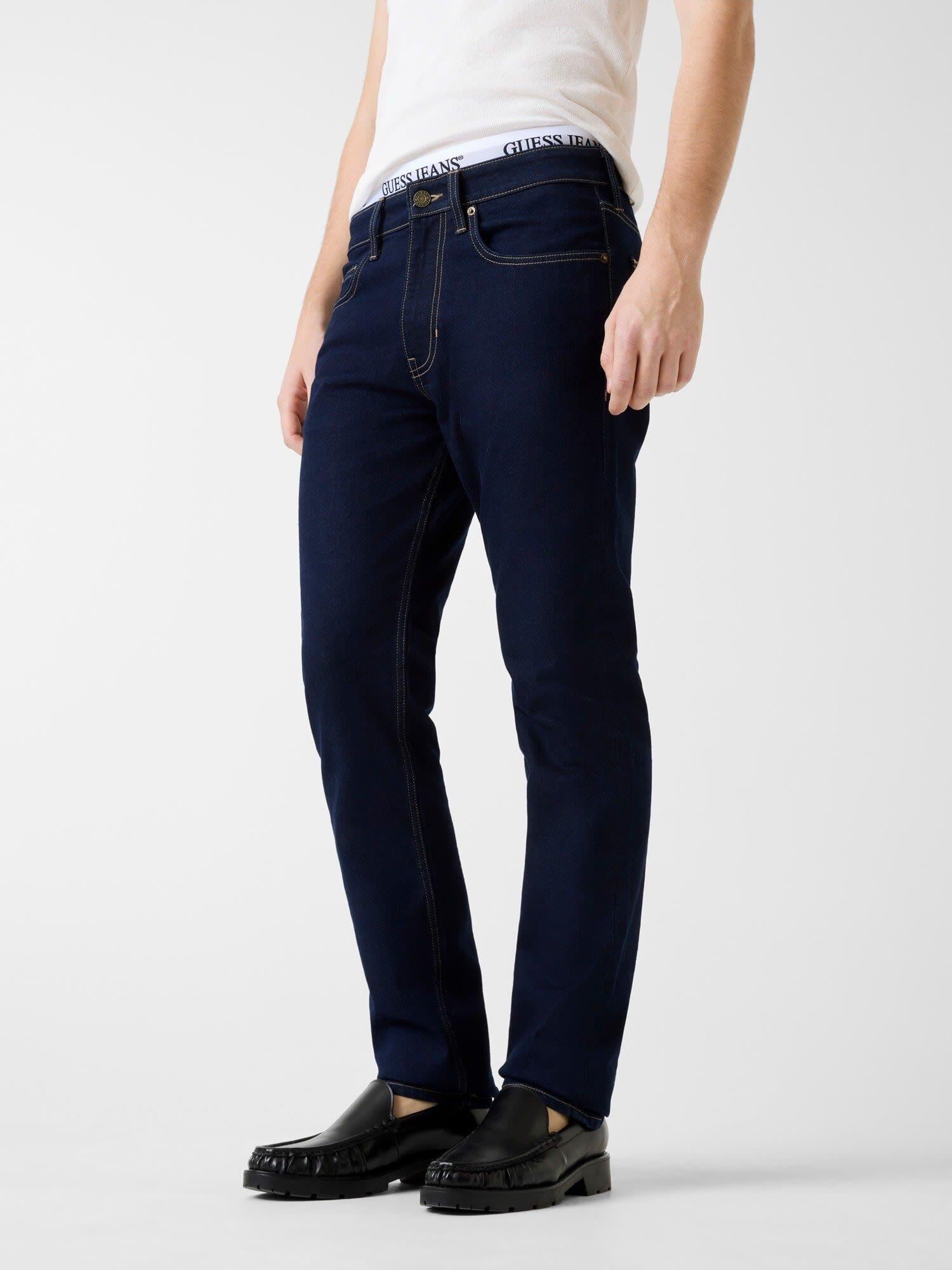 Guess Jeans Indigo Erkek Slim Fit Jean