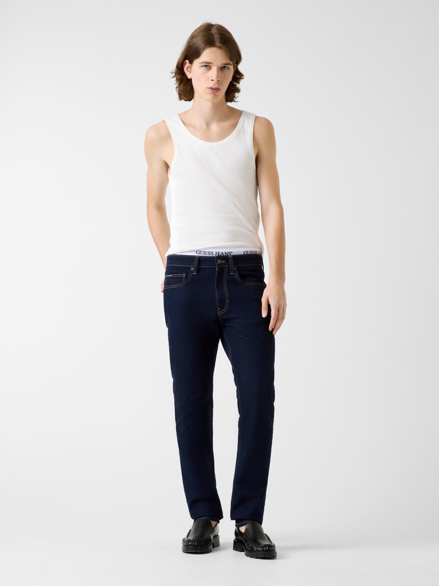 Guess Jeans Indigo Erkek Slim Fit Jean