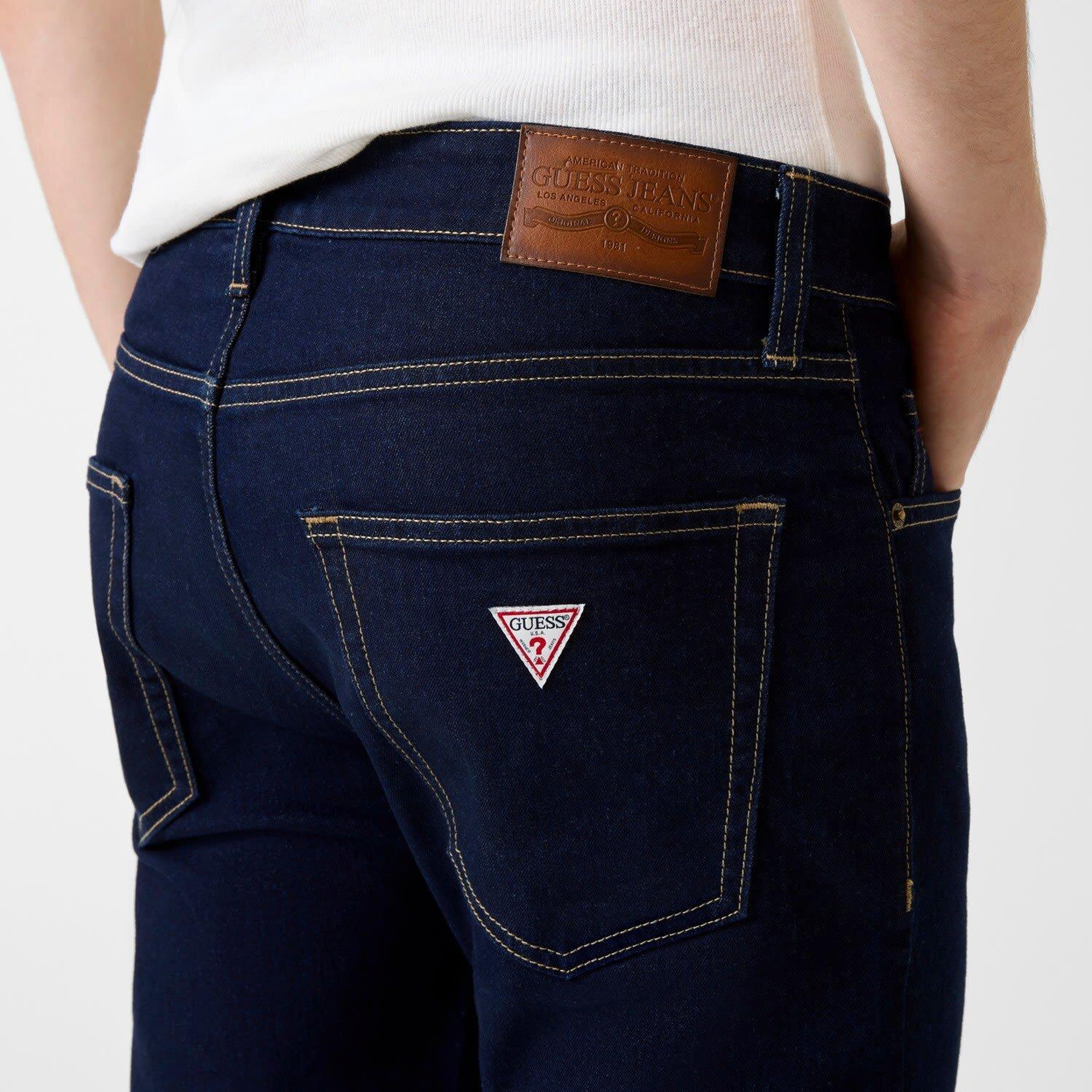 Guess Jeans Indigo Erkek Slim Fit Jean