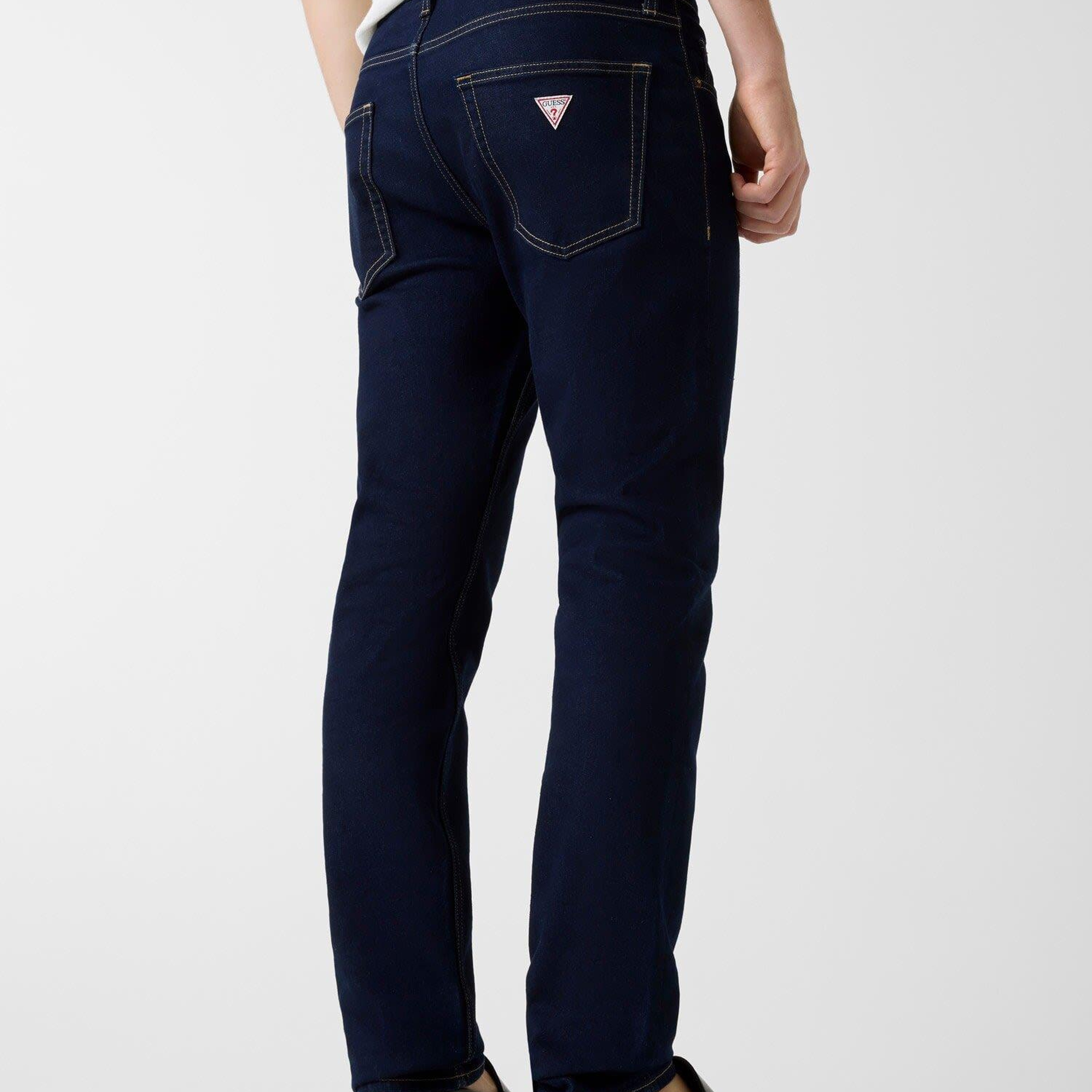 Guess Jeans Indigo Erkek Slim Fit Jean