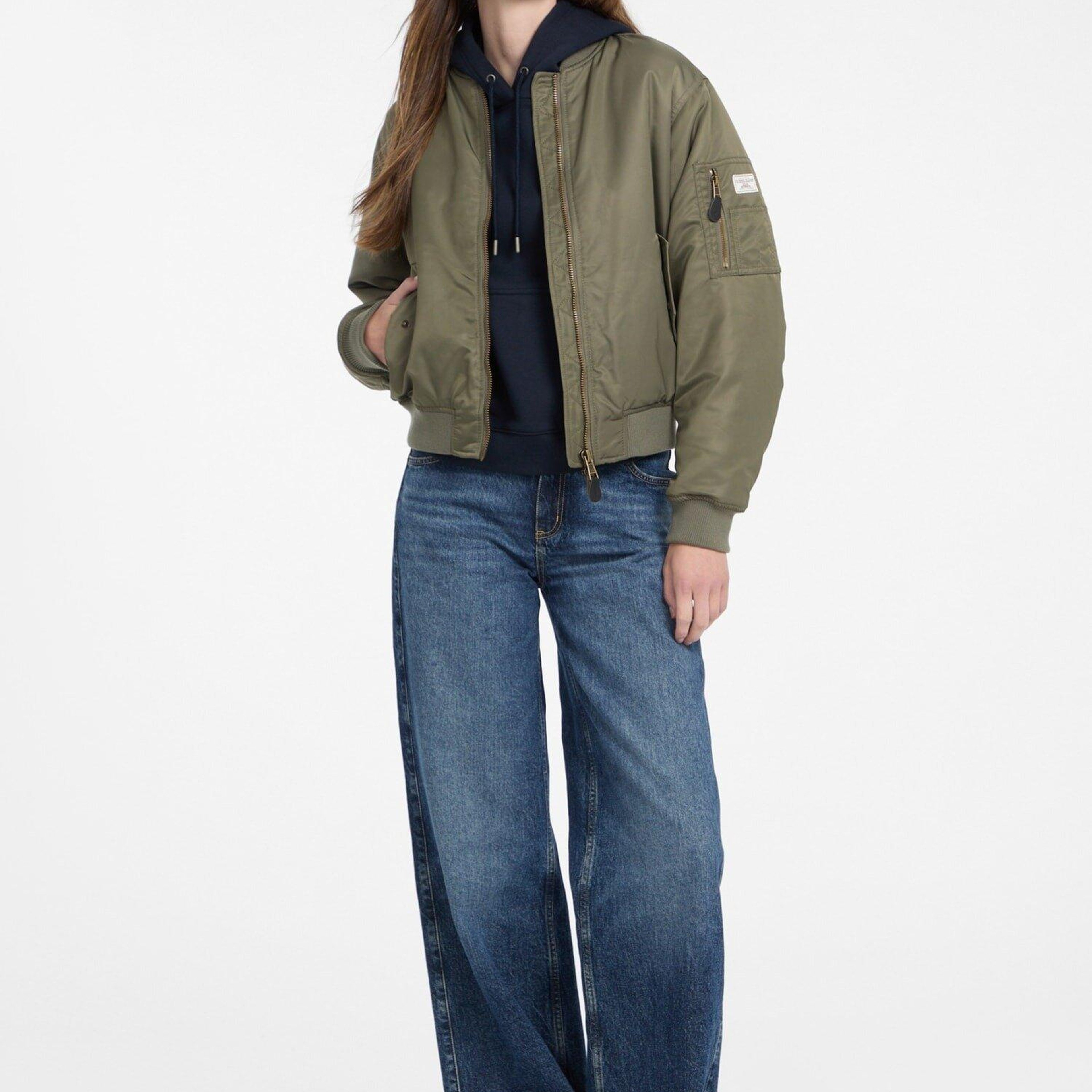 Guess Jeans Bomber Kadın Bomber Ceket