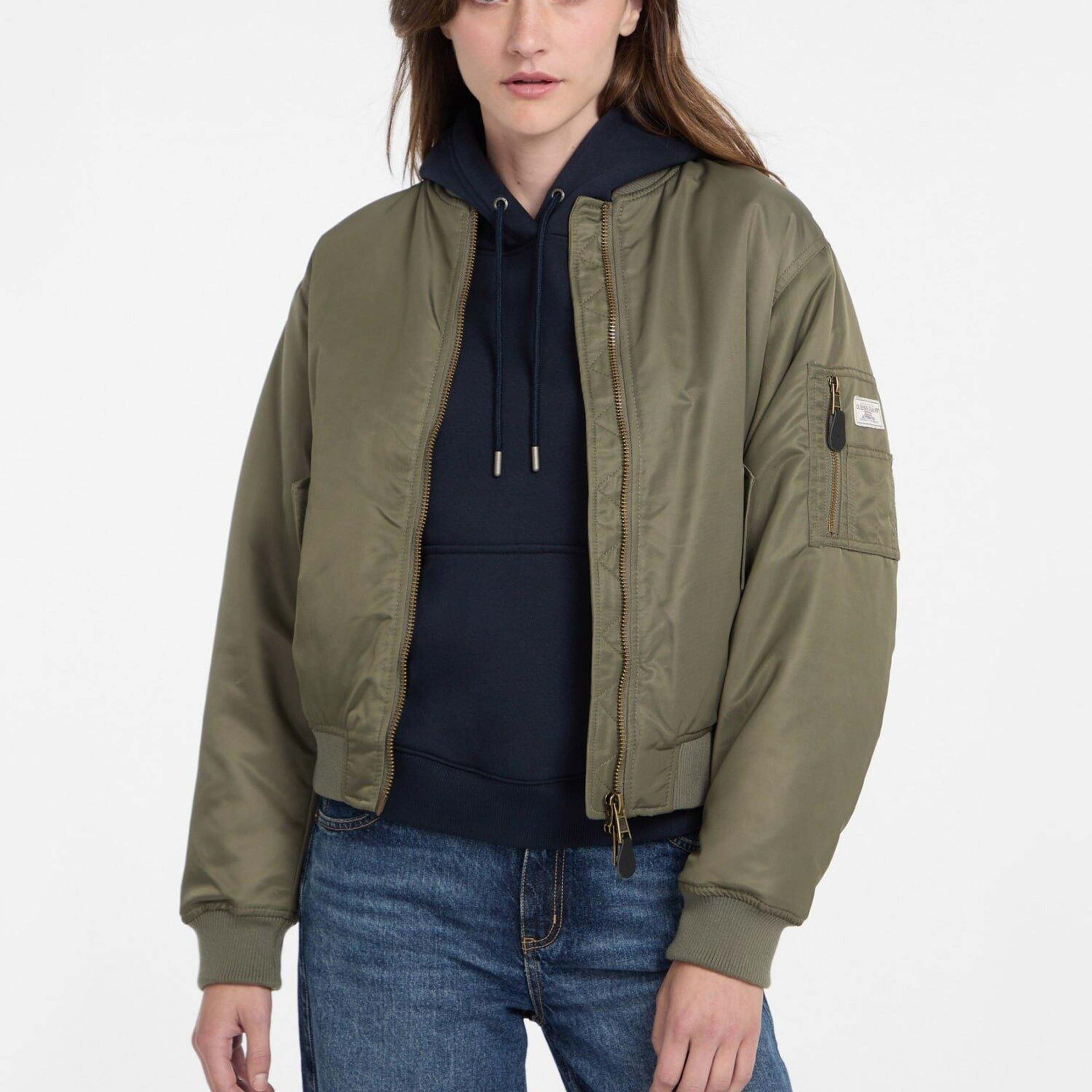Guess Jeans Bomber Kadın Bomber Ceket
