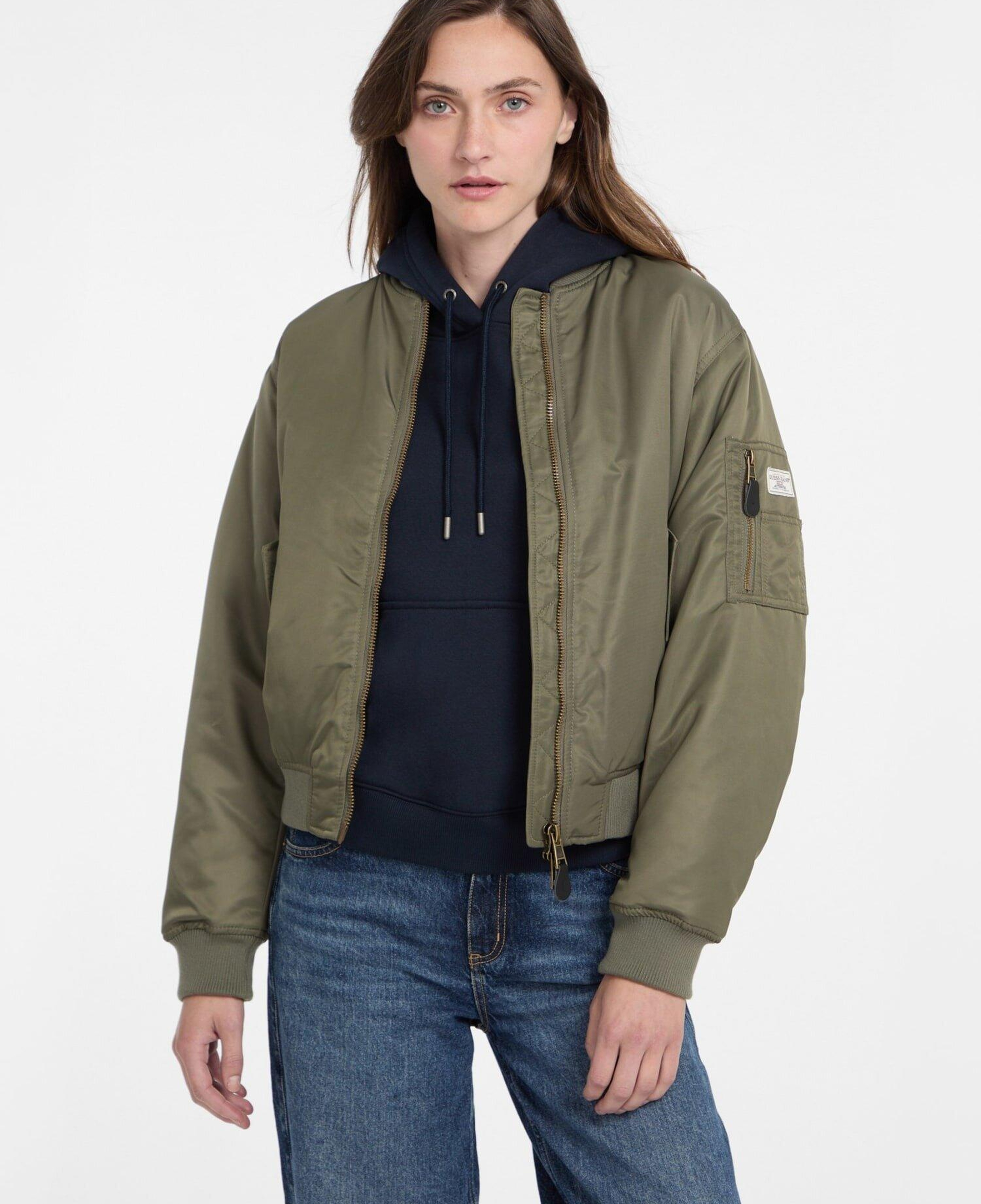 Guess Jeans Bomber Kadın Bomber Ceket