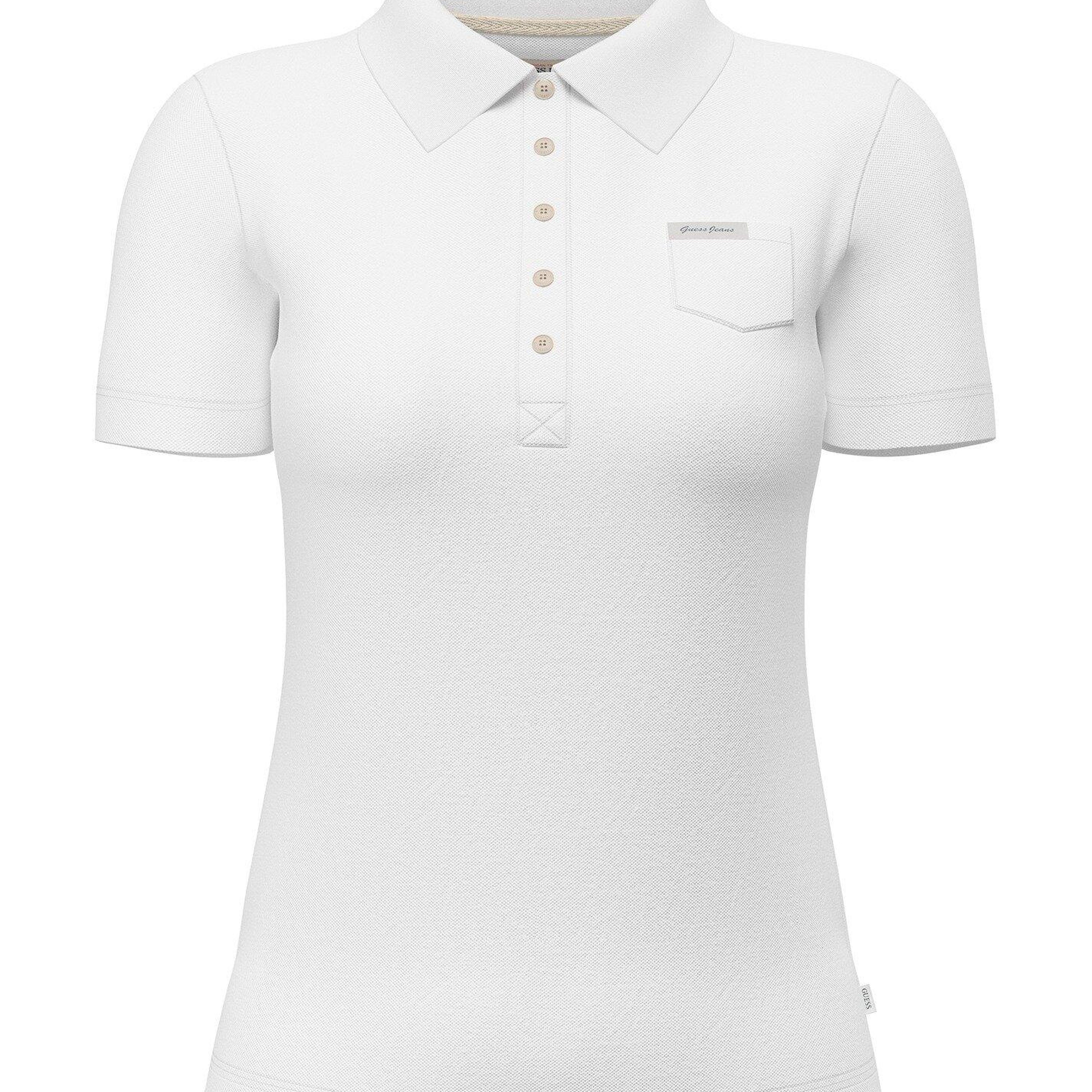 Guess Jeans Kadın Slim Fit Polo T-Shirt