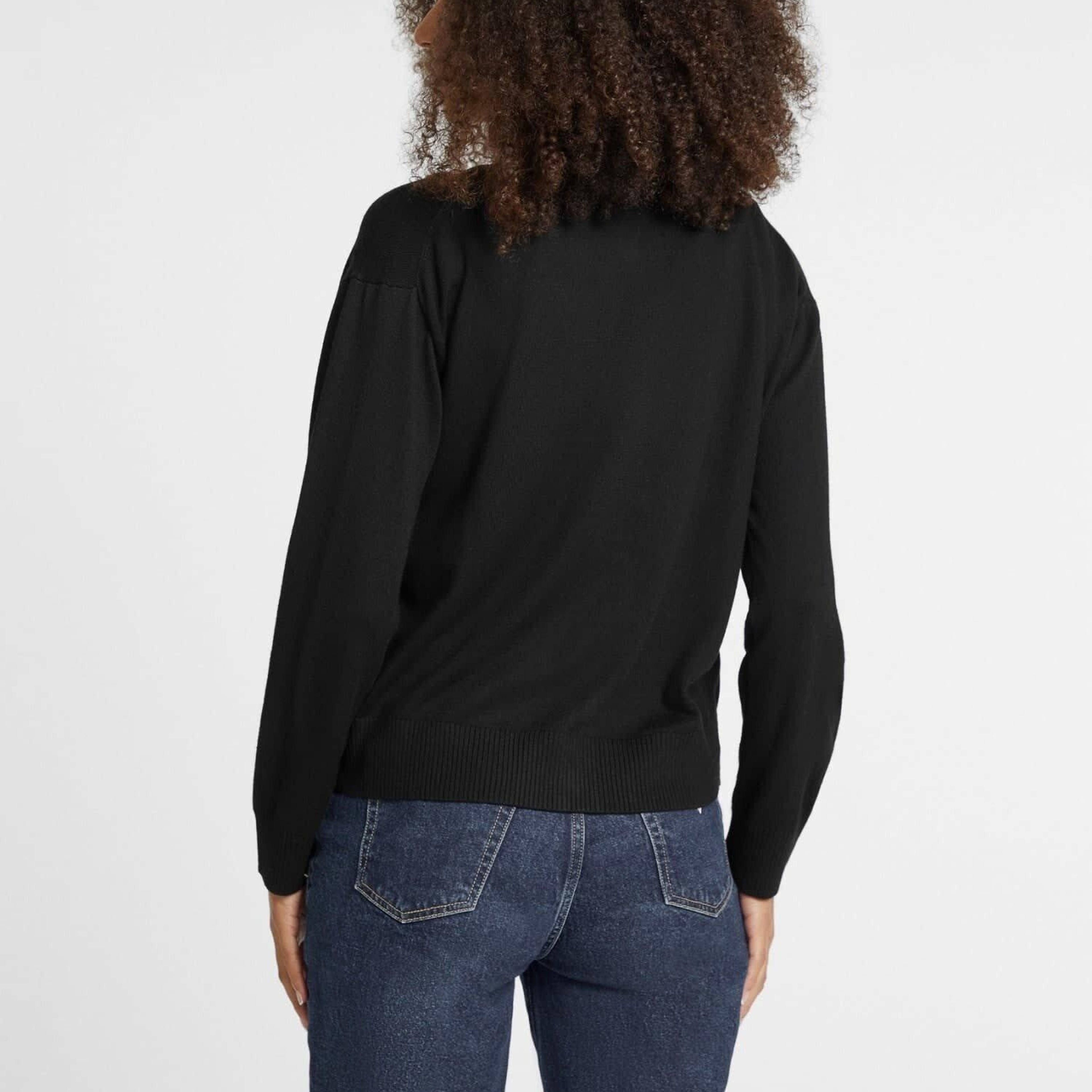Guess Jeans Kadın Ipek Karışımlı Triko Hırka