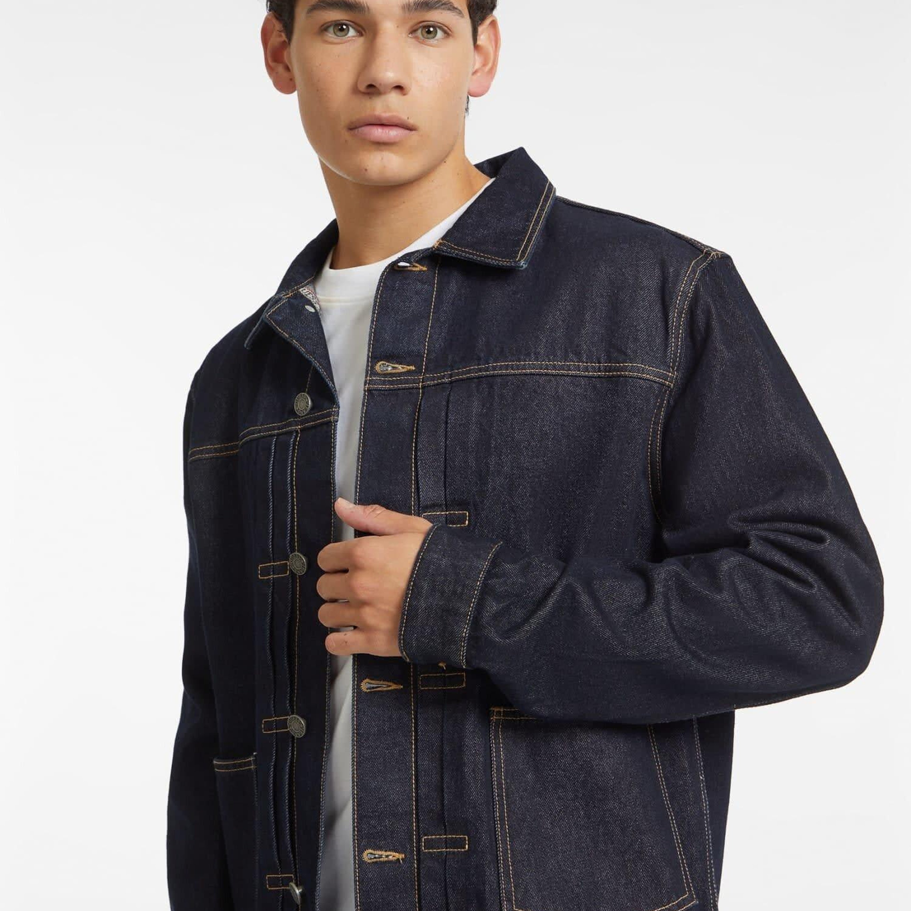 Guess Jeans Erkek Denim Ceket