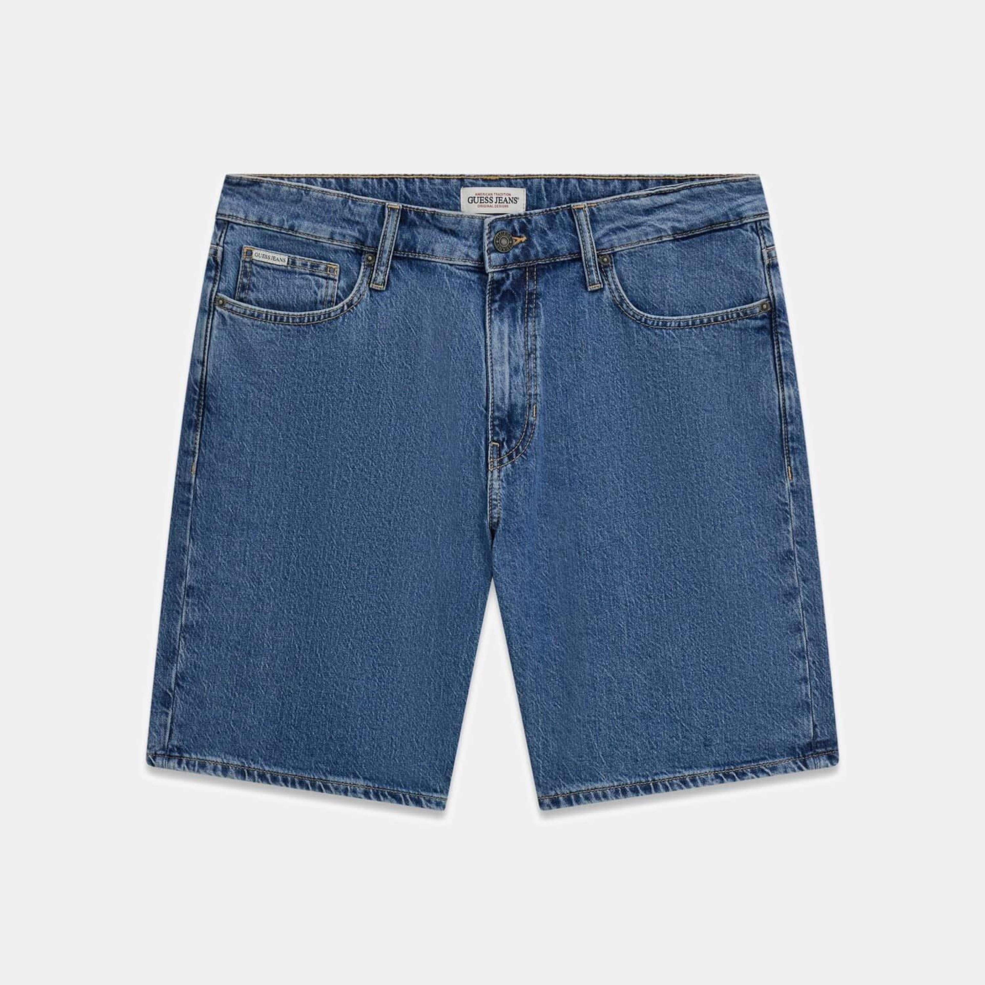 Guess Jeans Regular Fit Denim Şort