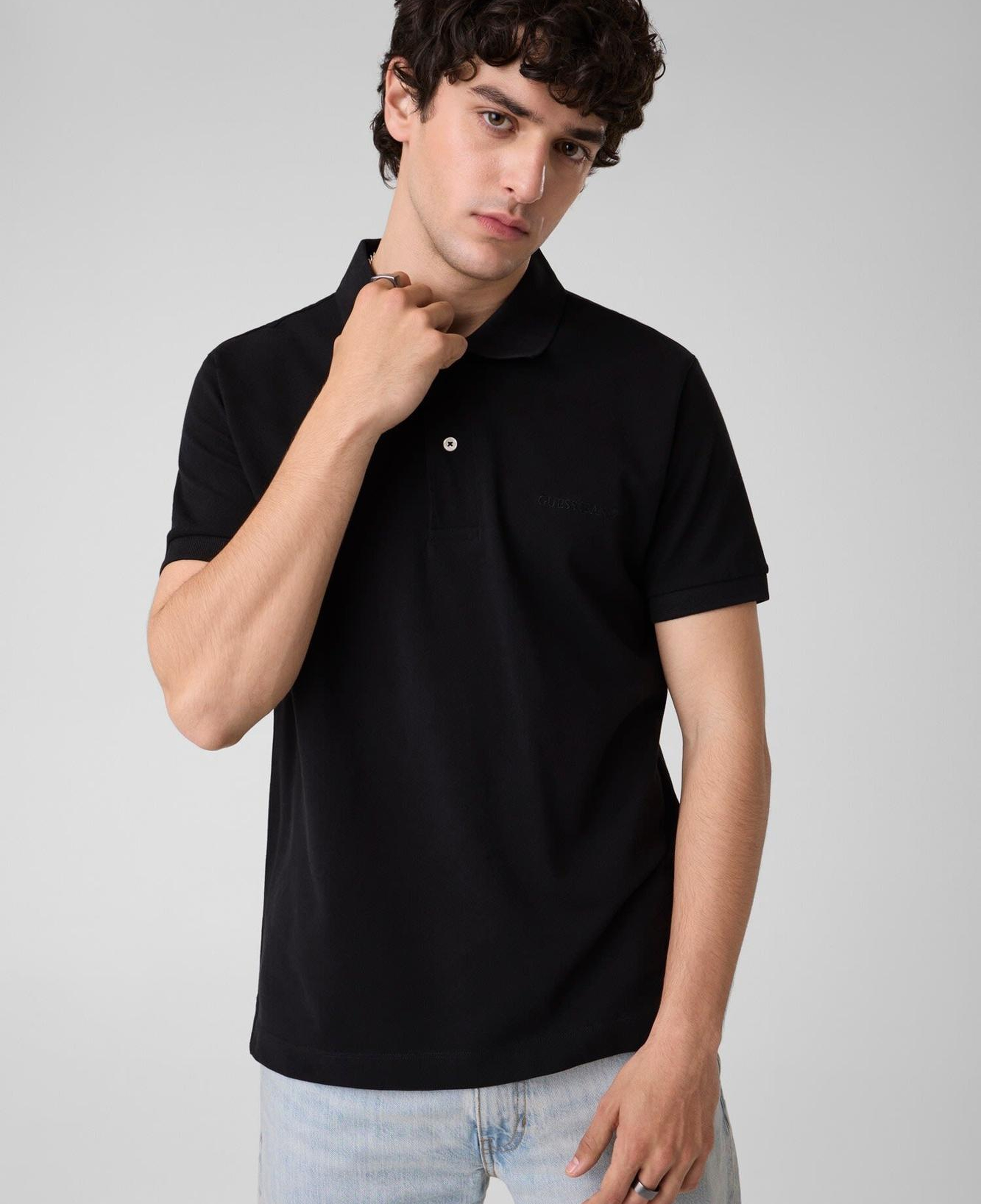 Guess Jeans Erkek Regular Fit Polo T-Shirt