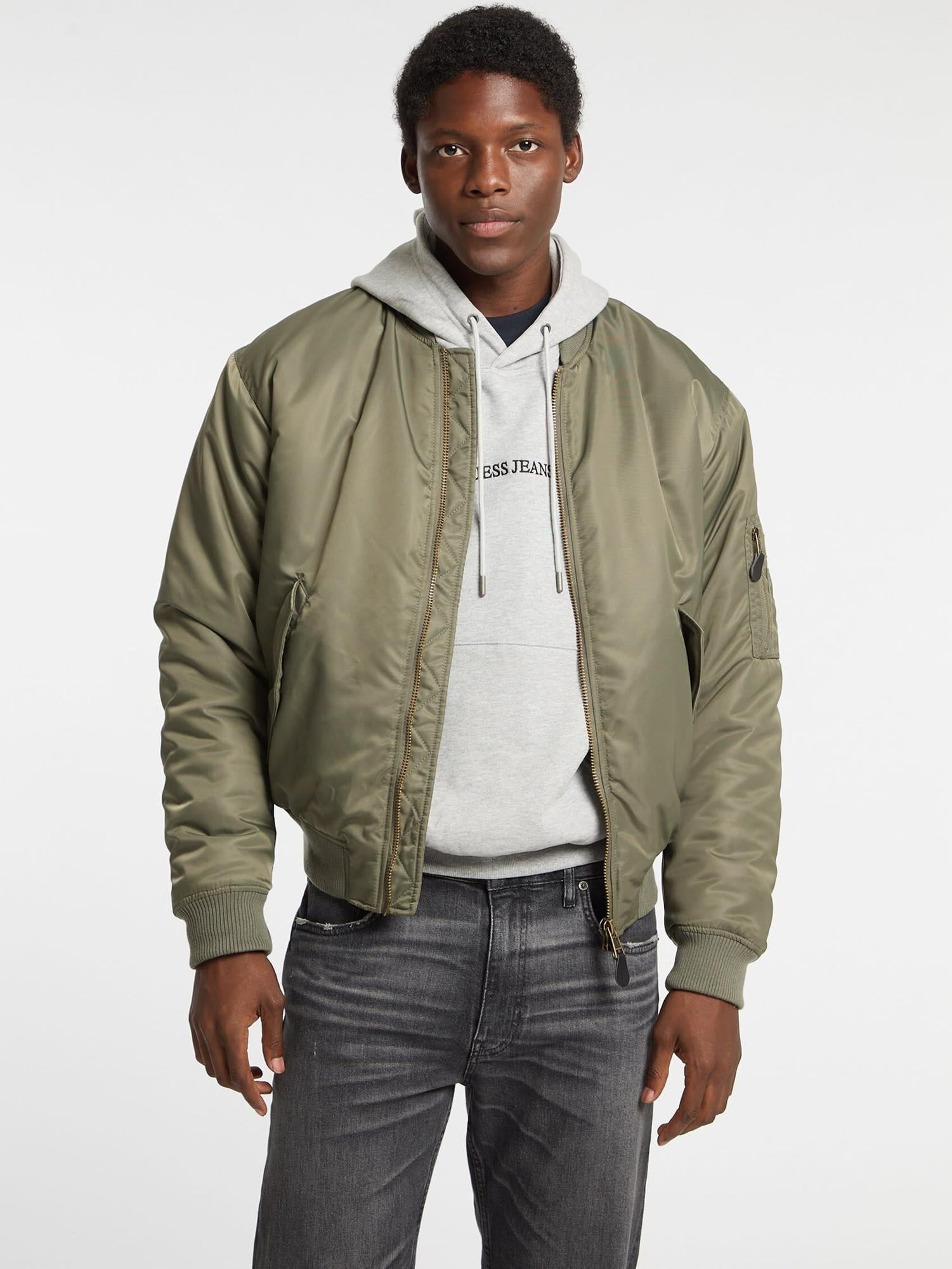 Guess Jeans Erkek Bomber Ceket
