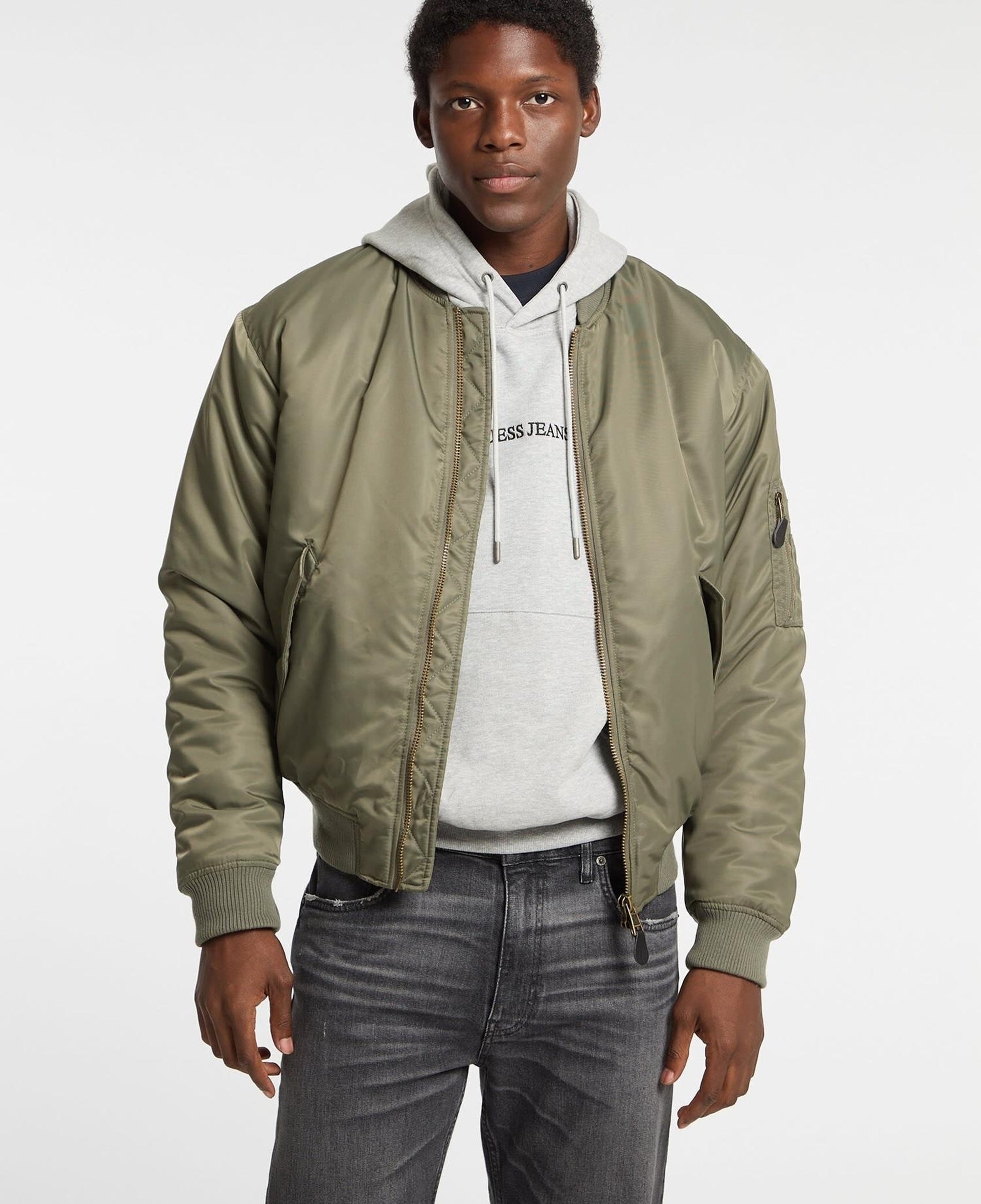 Guess Jeans Erkek Bomber Ceket