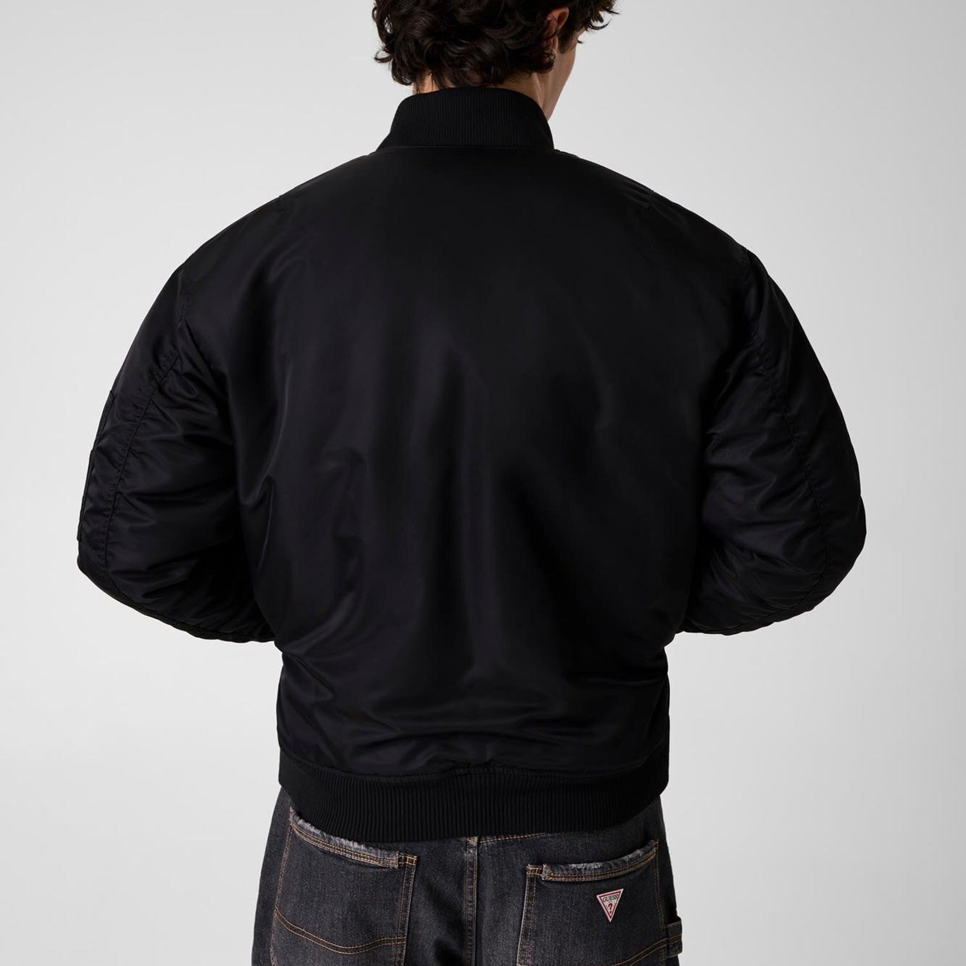 Guess Jeans Erkek Bomber Ceket