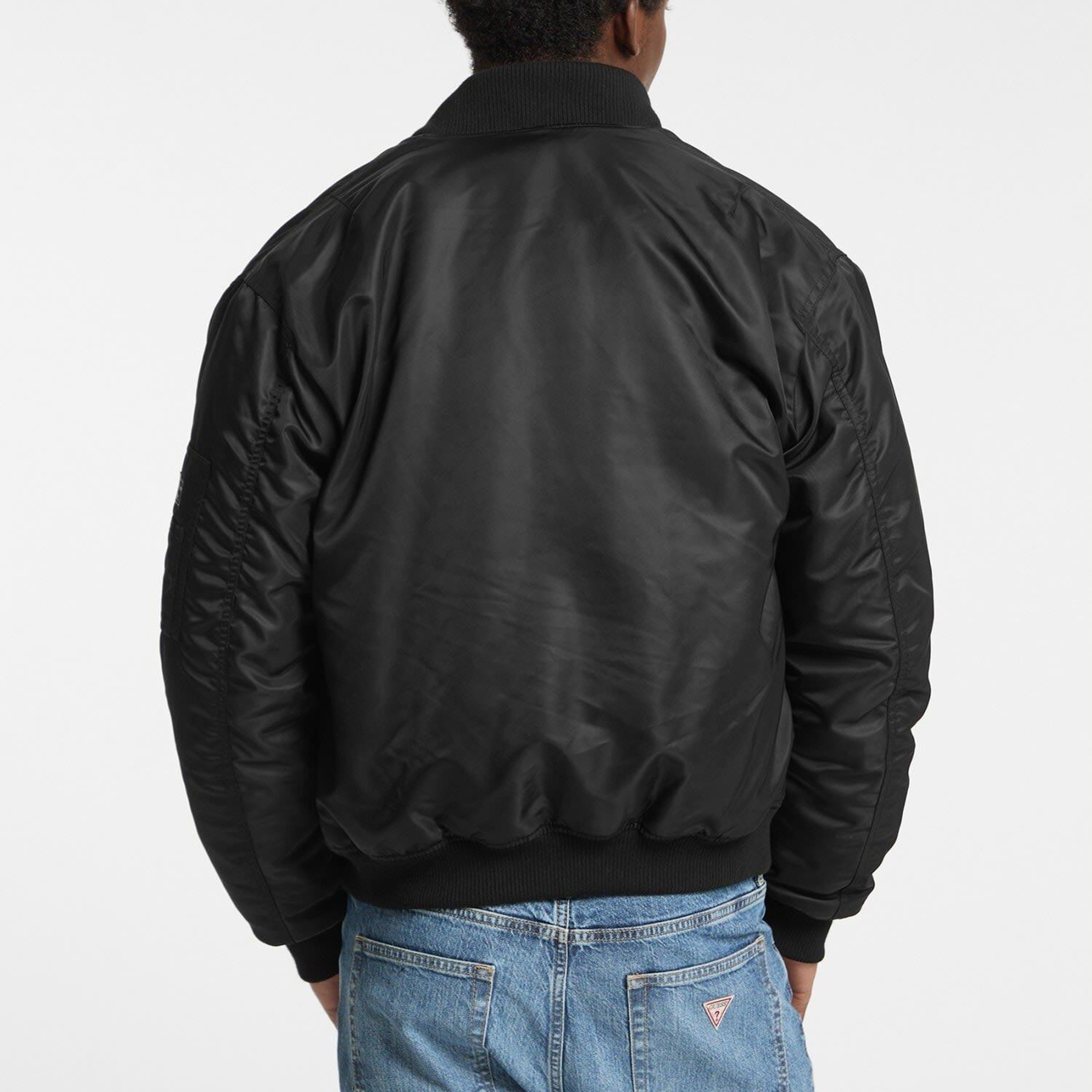 Guess Jeans Erkek Bomber Ceket