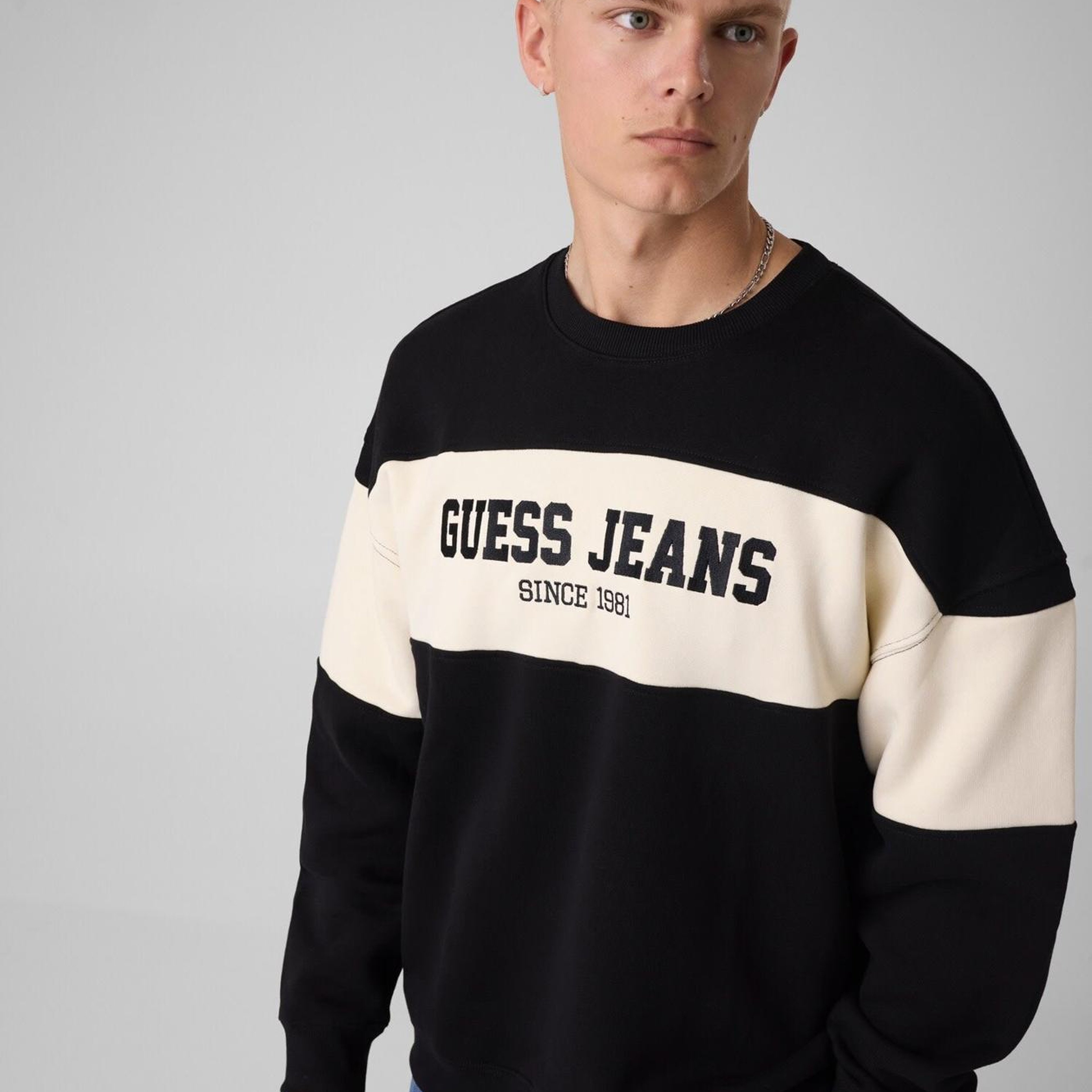 Guess Jeans Erkek Sweatshirt