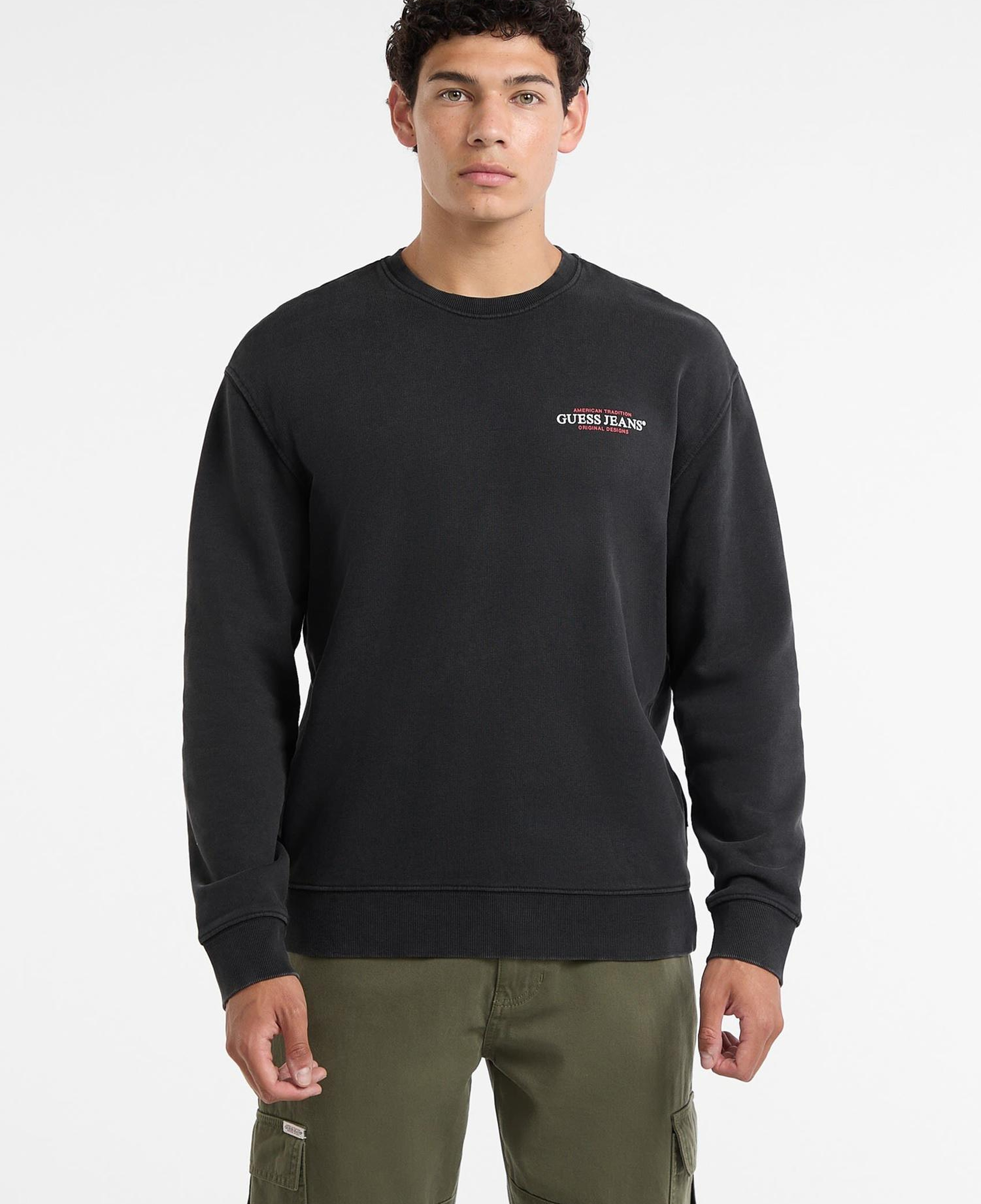 Guess Jeans Erkek Sweatshirt