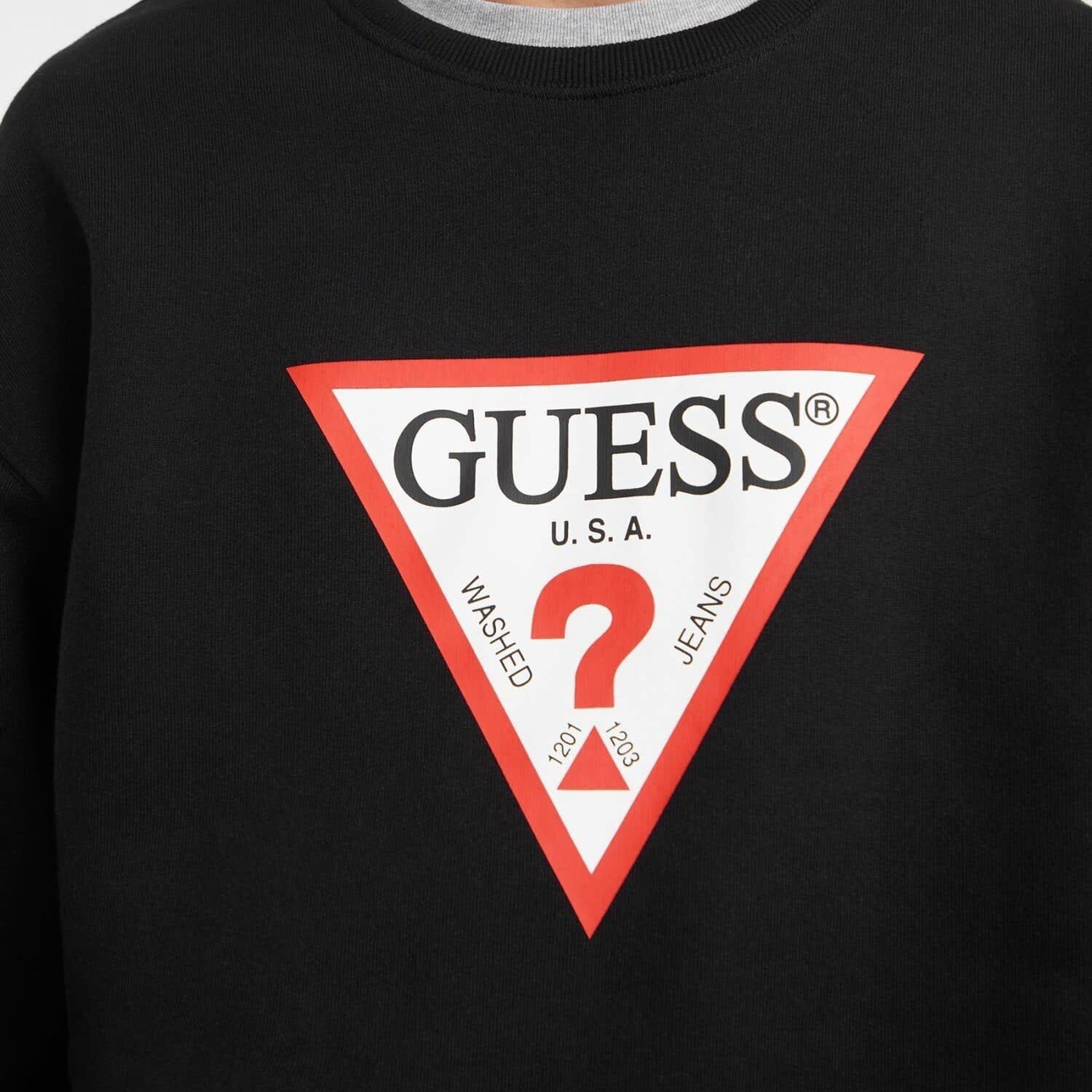 Guess Jeans Erkek Sweatshirt