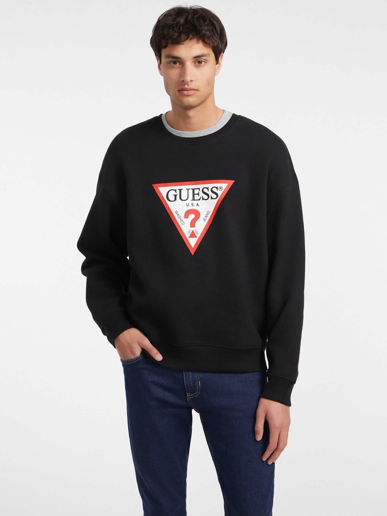Guess Jeans Erkek Sweatshirt