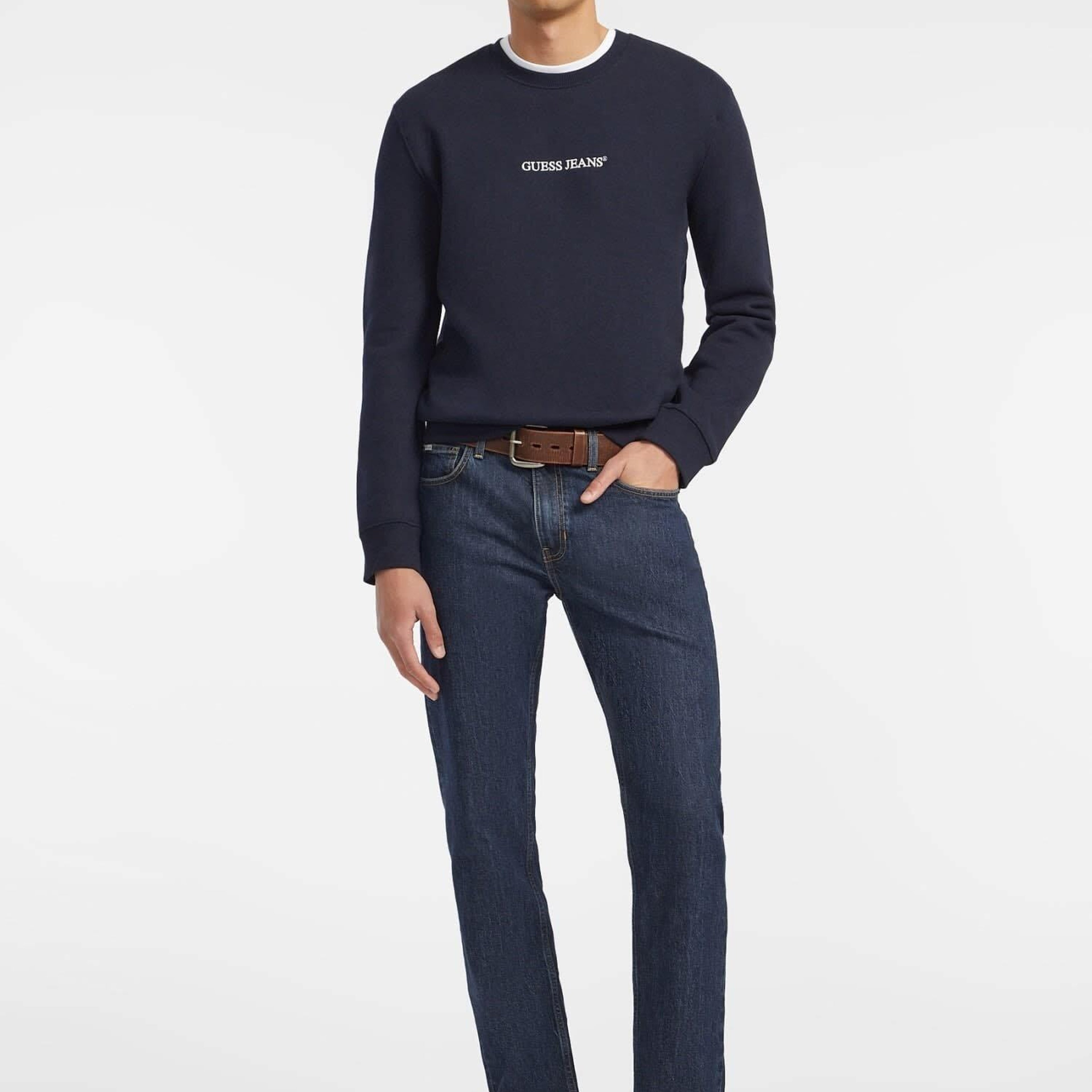 Guess Jeans Erkek Sweatshirt