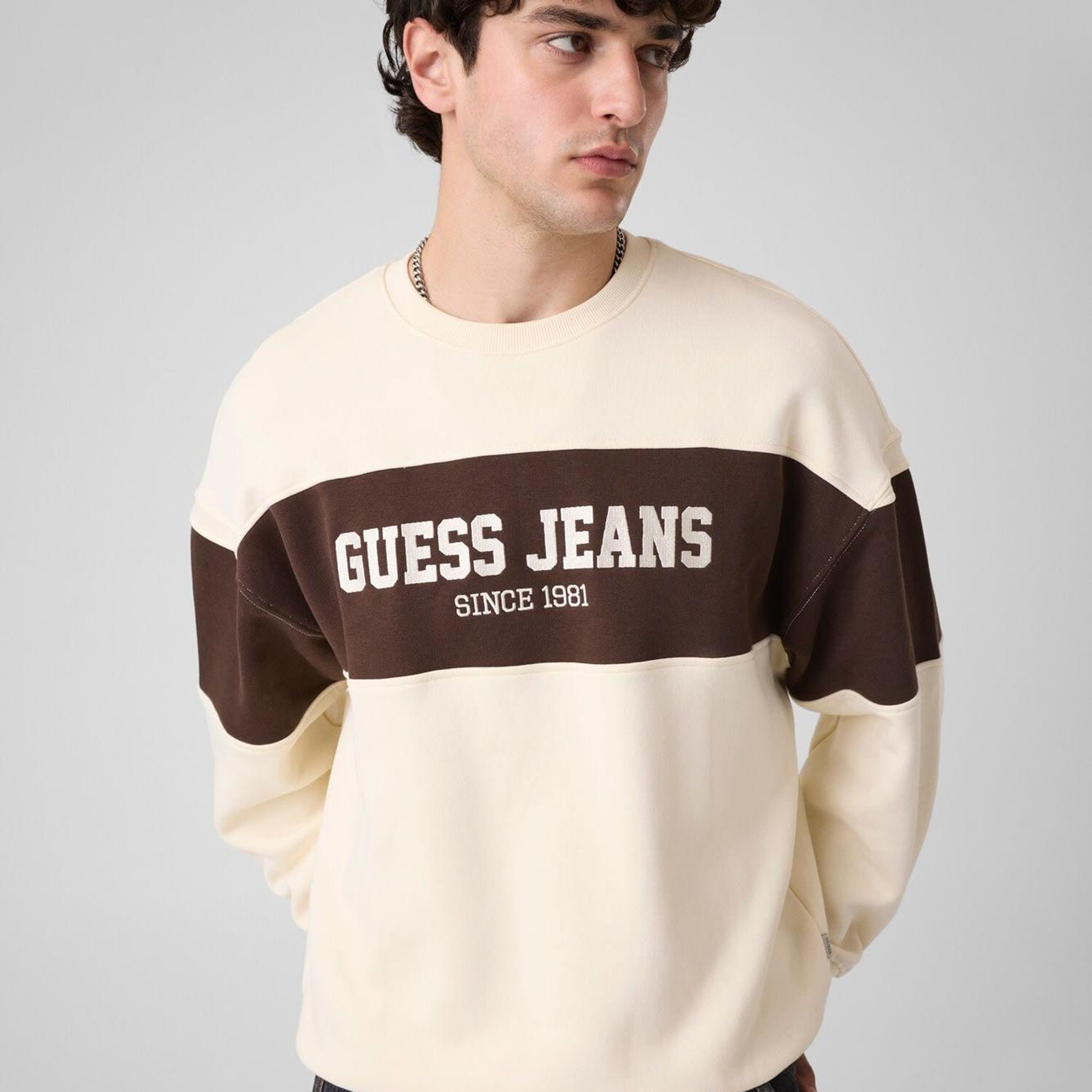 Guess Jeans Erkek Sweatshirt