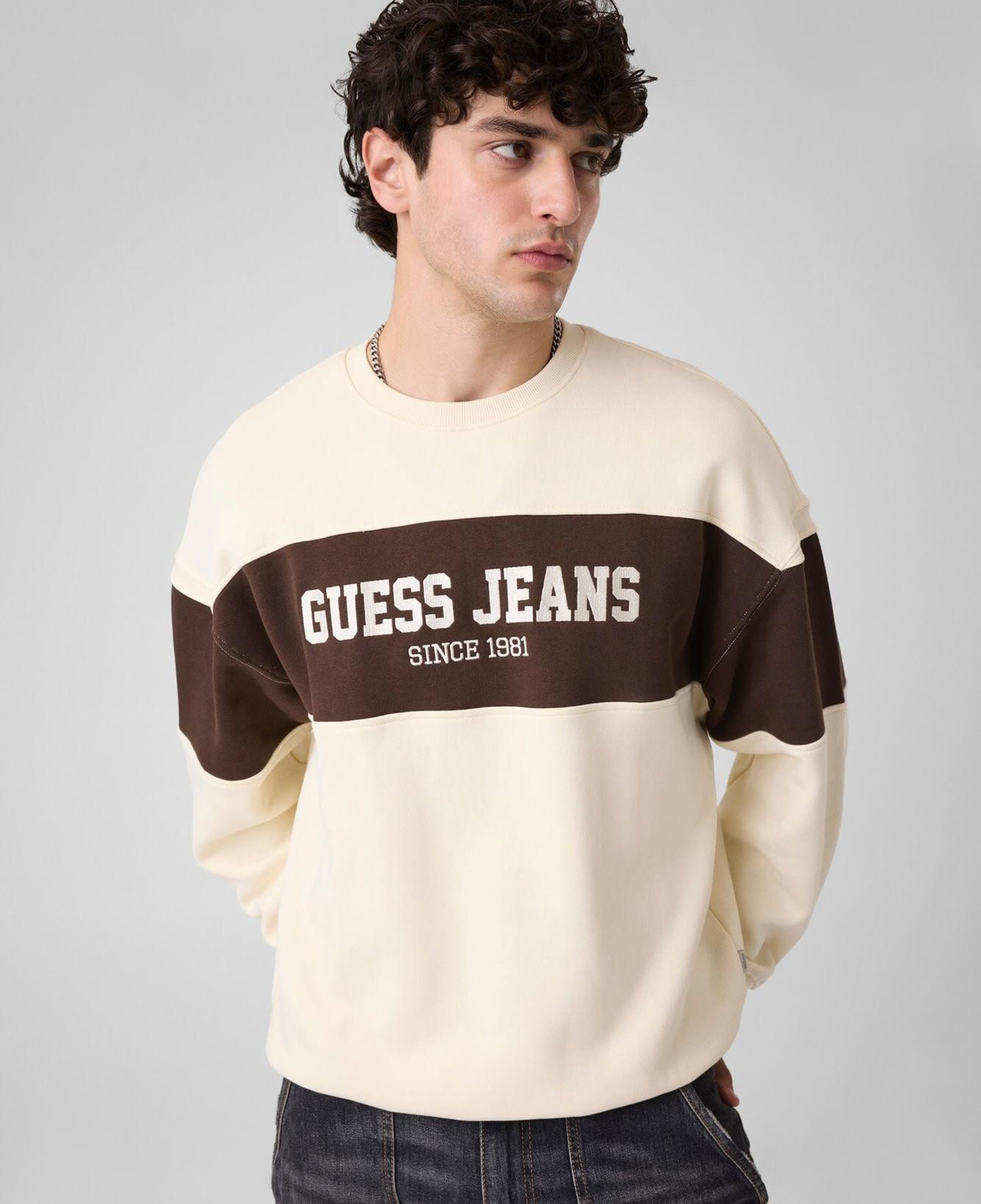 Guess Jeans Erkek Sweatshirt