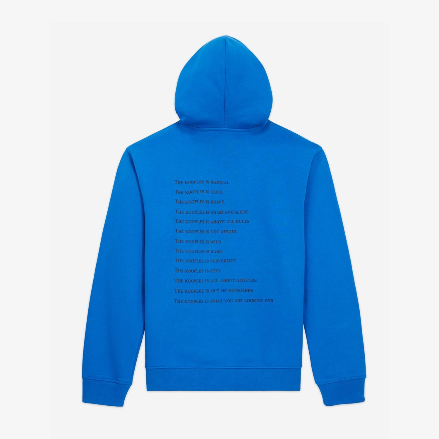 The Kooples What Is Erkek Mavi Hoodie