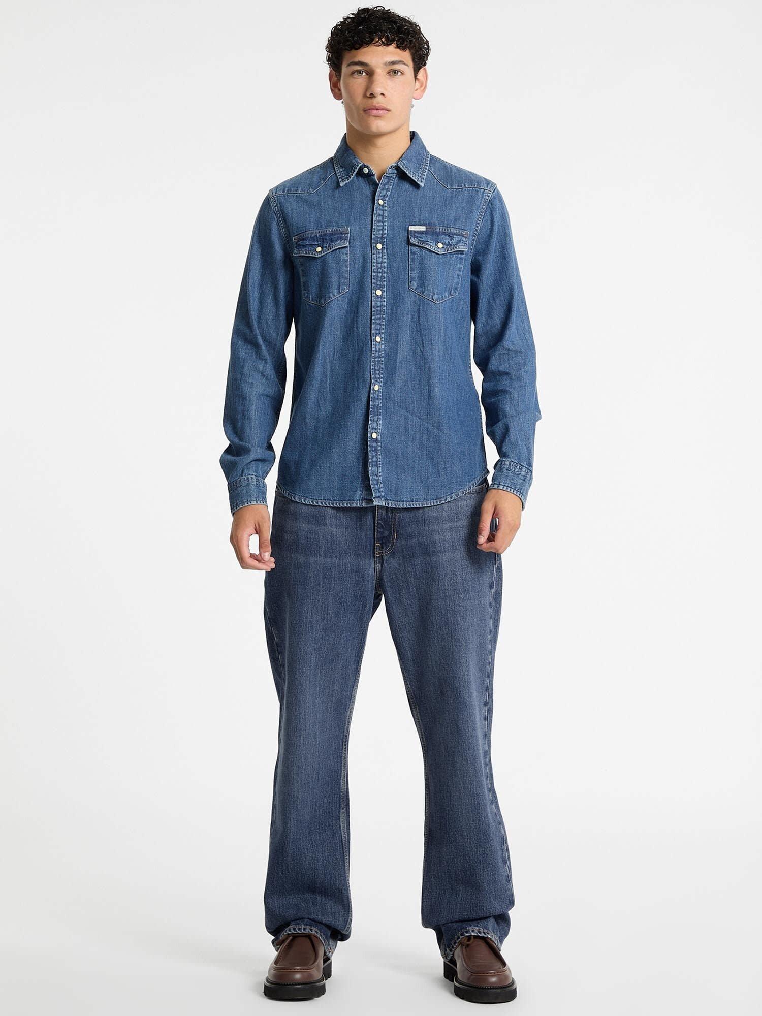Guess Jeans Erkek Slim Fit DenSlim Gömlek