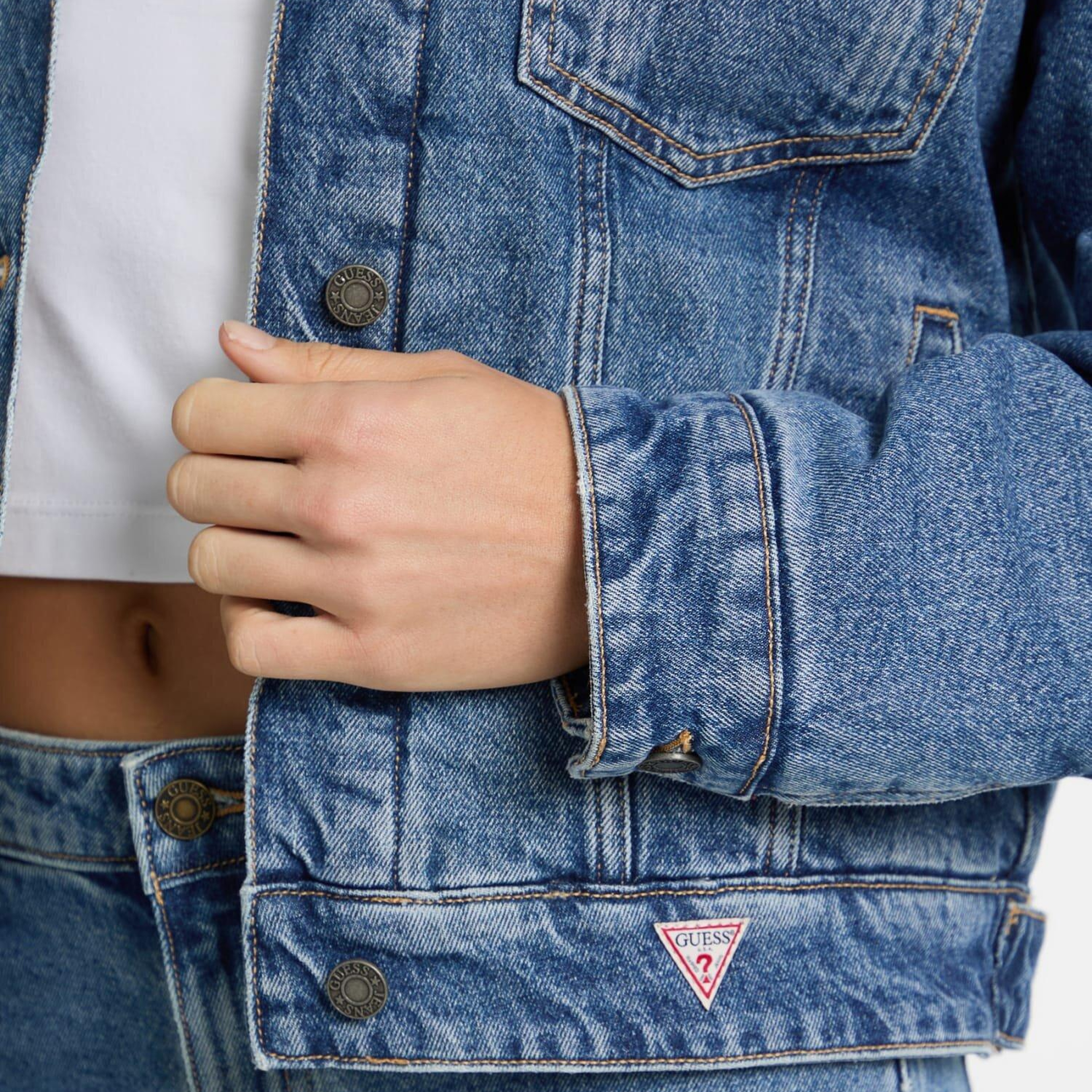 Guess Jeans Kadın Denim Ceket