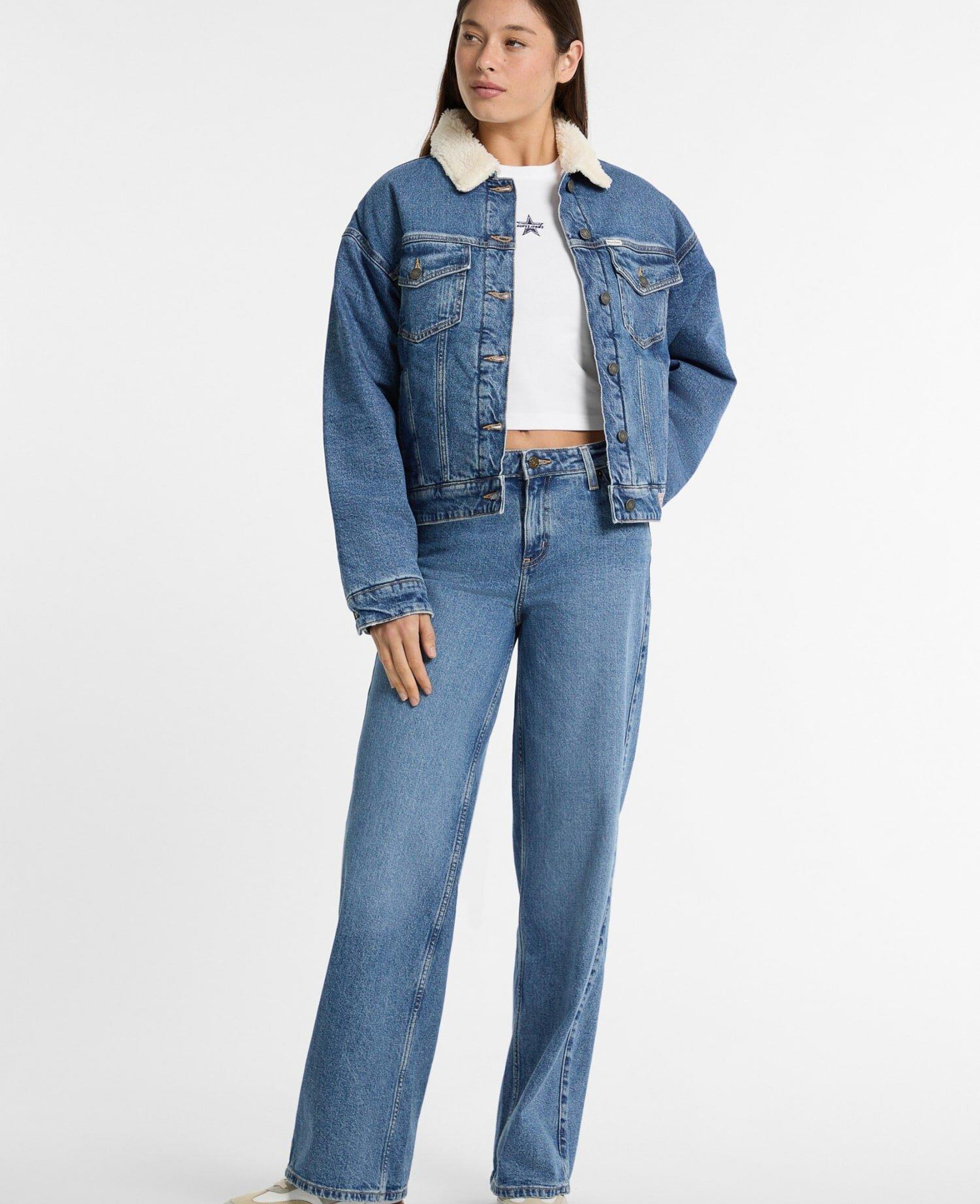 Guess Jeans Kadın Denim Ceket