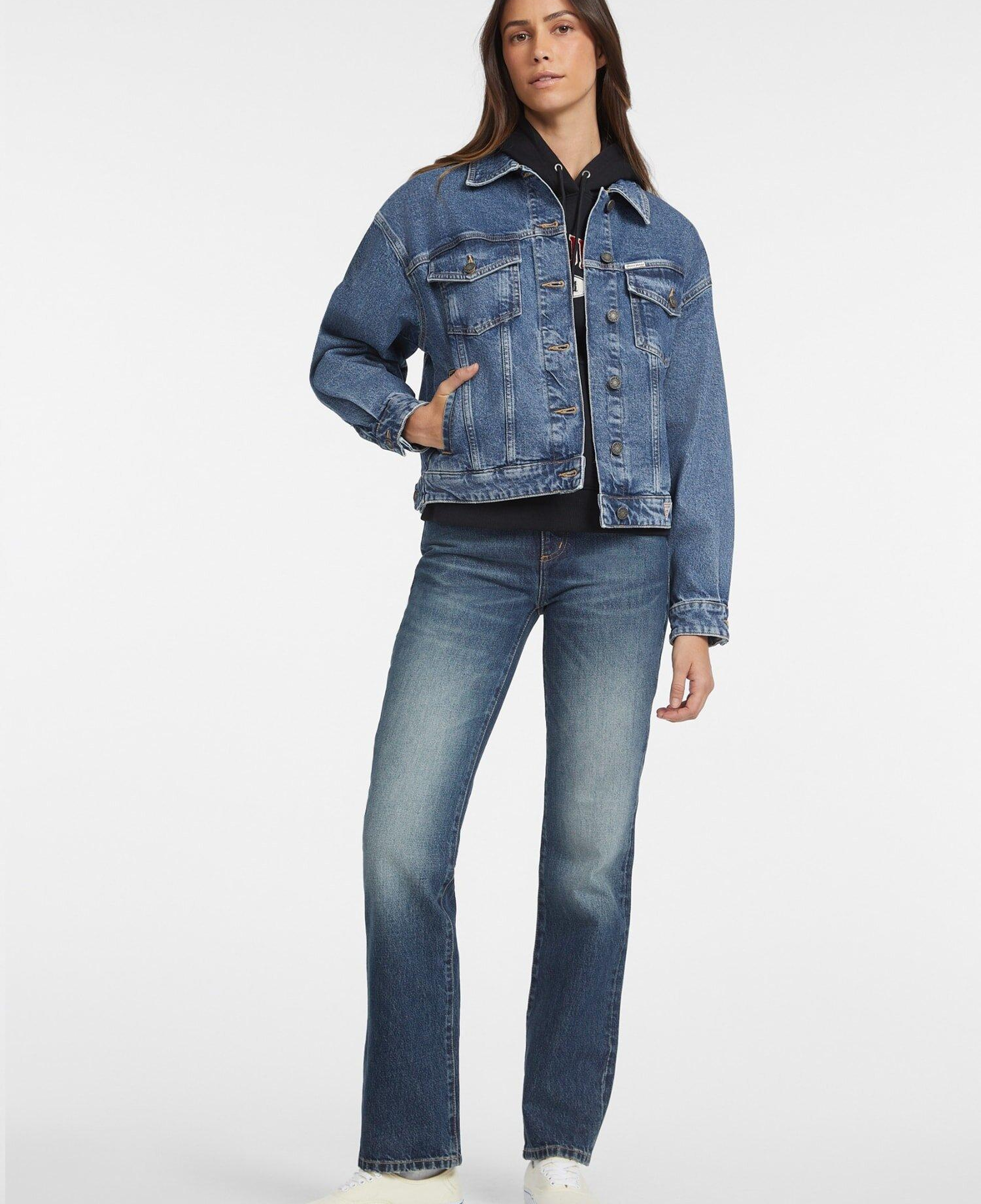 Guess Jeans Kadın Denim Ceket