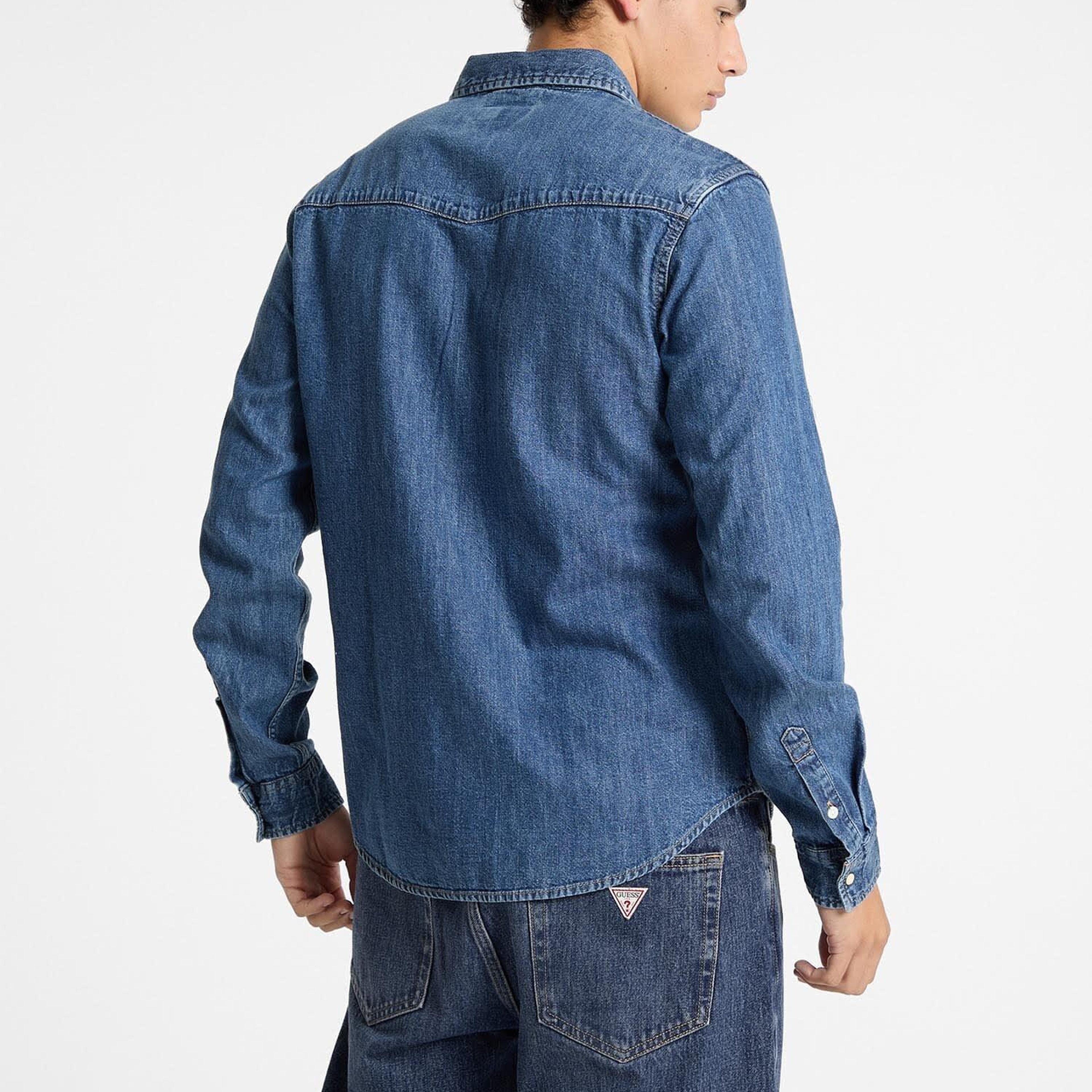 Guess Jeans Erkek Slim Fit DenSlim Gömlek