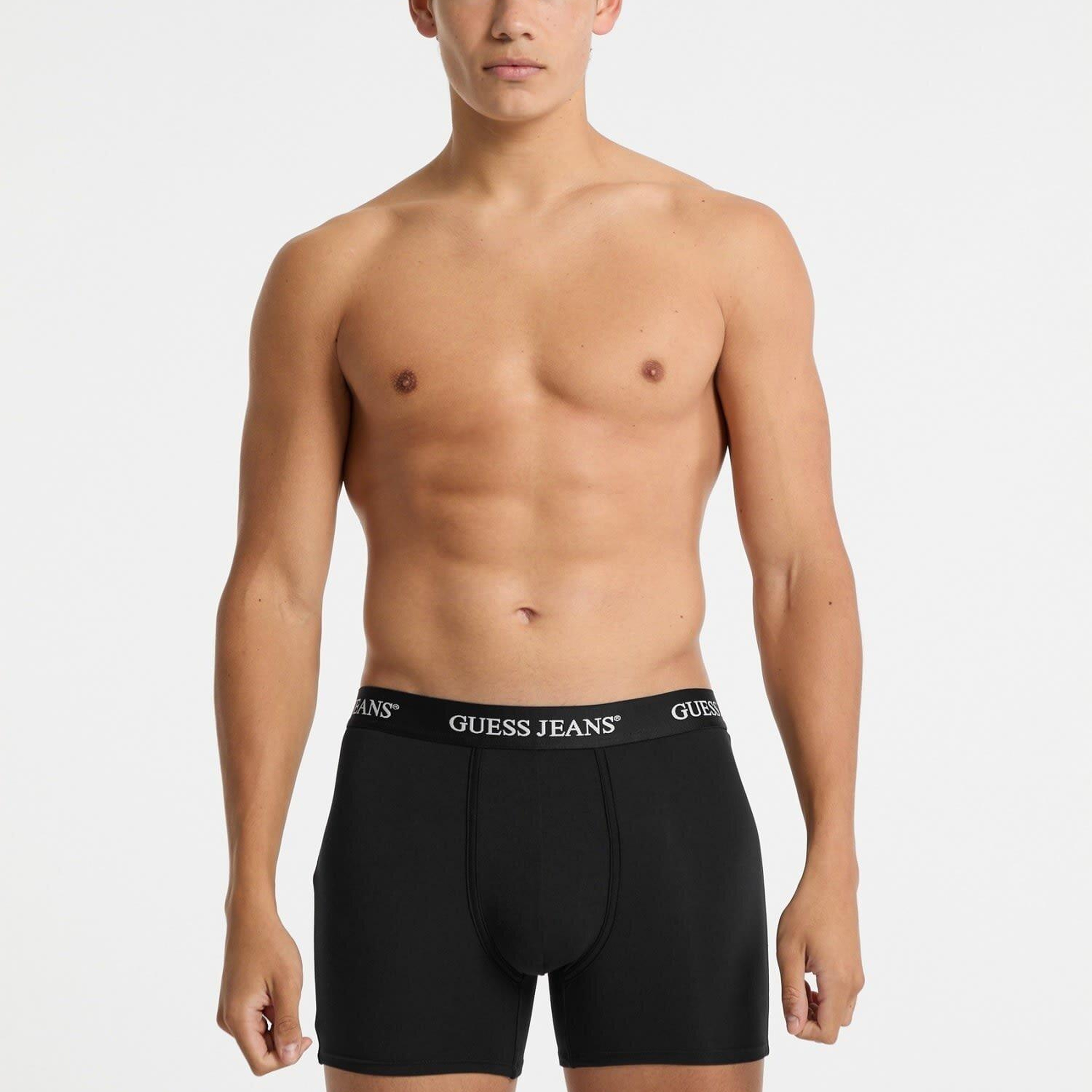 Guess Jeans Erkek 3'Lü Boxer Paketi